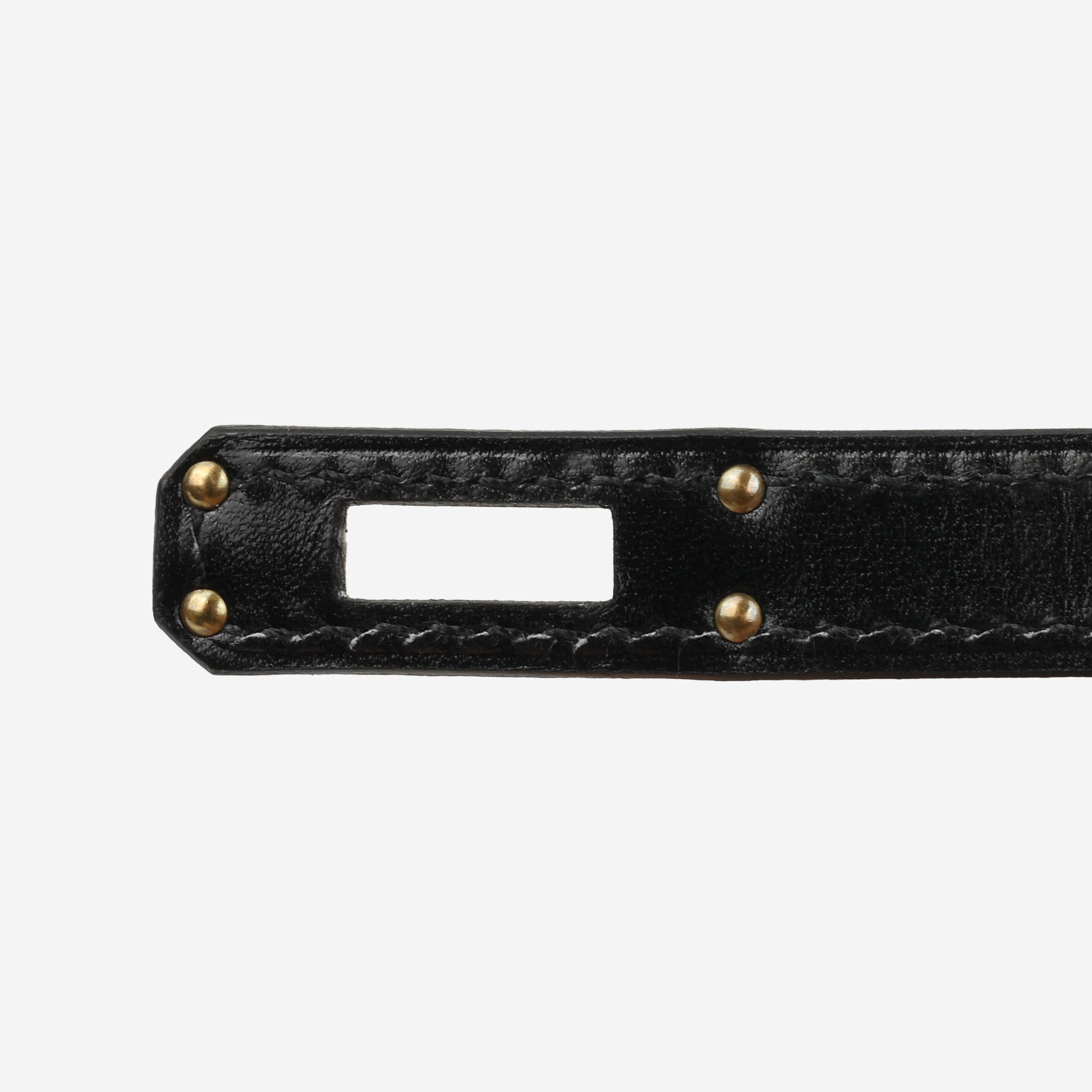 Hermès Kelly 25 - Noir Box Calf