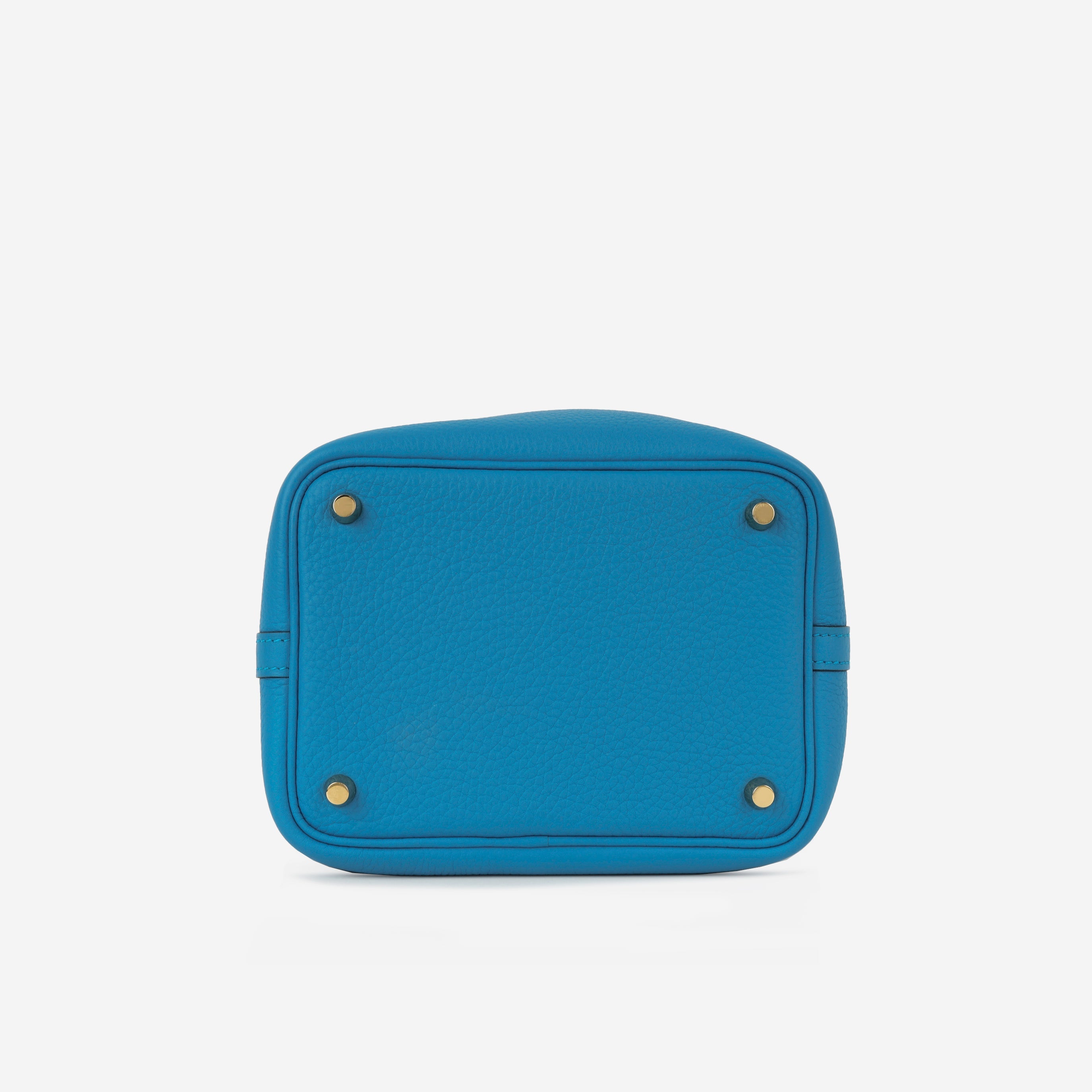 Hermès Picotin 18 - Bleu Zanzibar Clemence | Gold Hardware