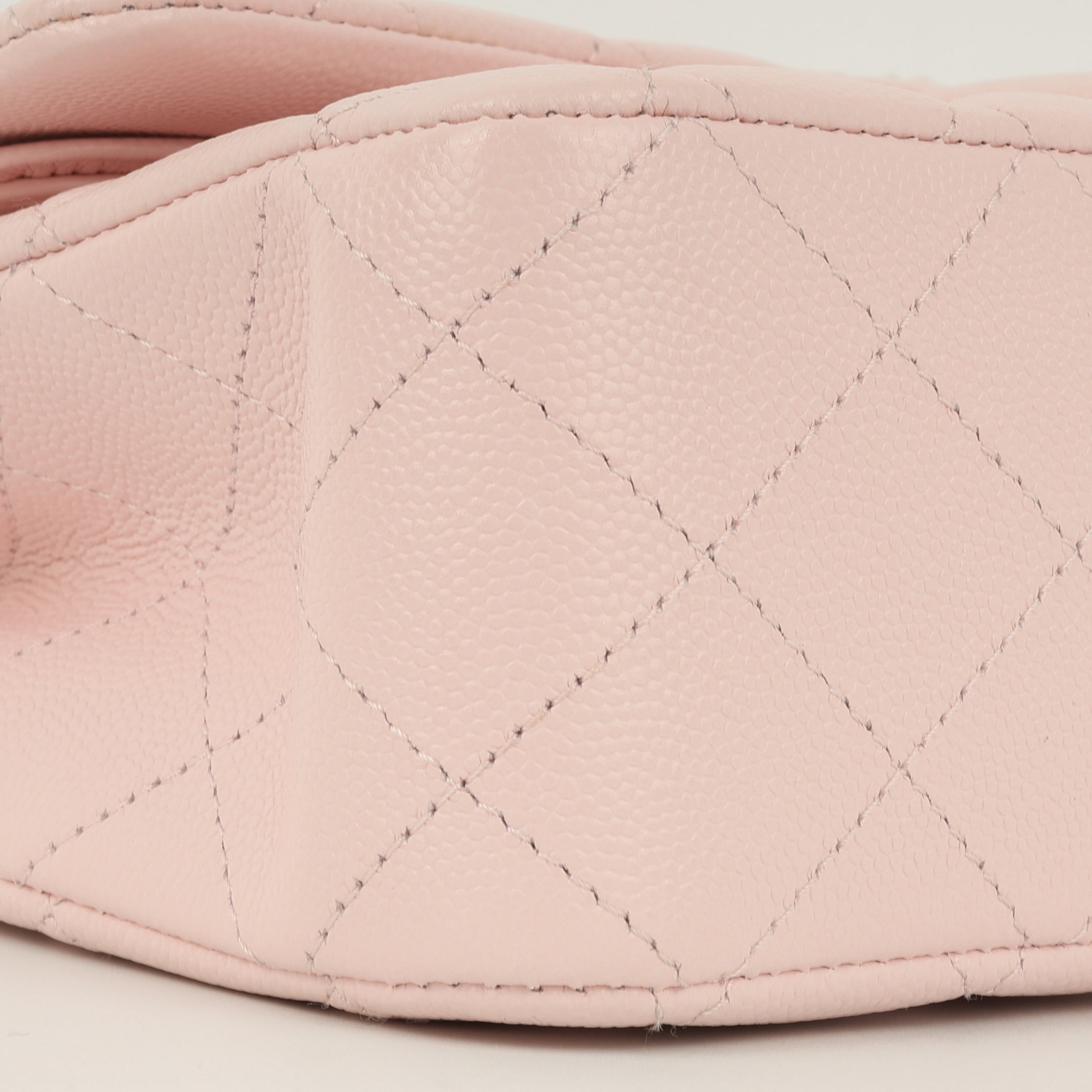 Chanel Medium Classic Flap - Light Pink Caviar | Champagne Gold Hardware