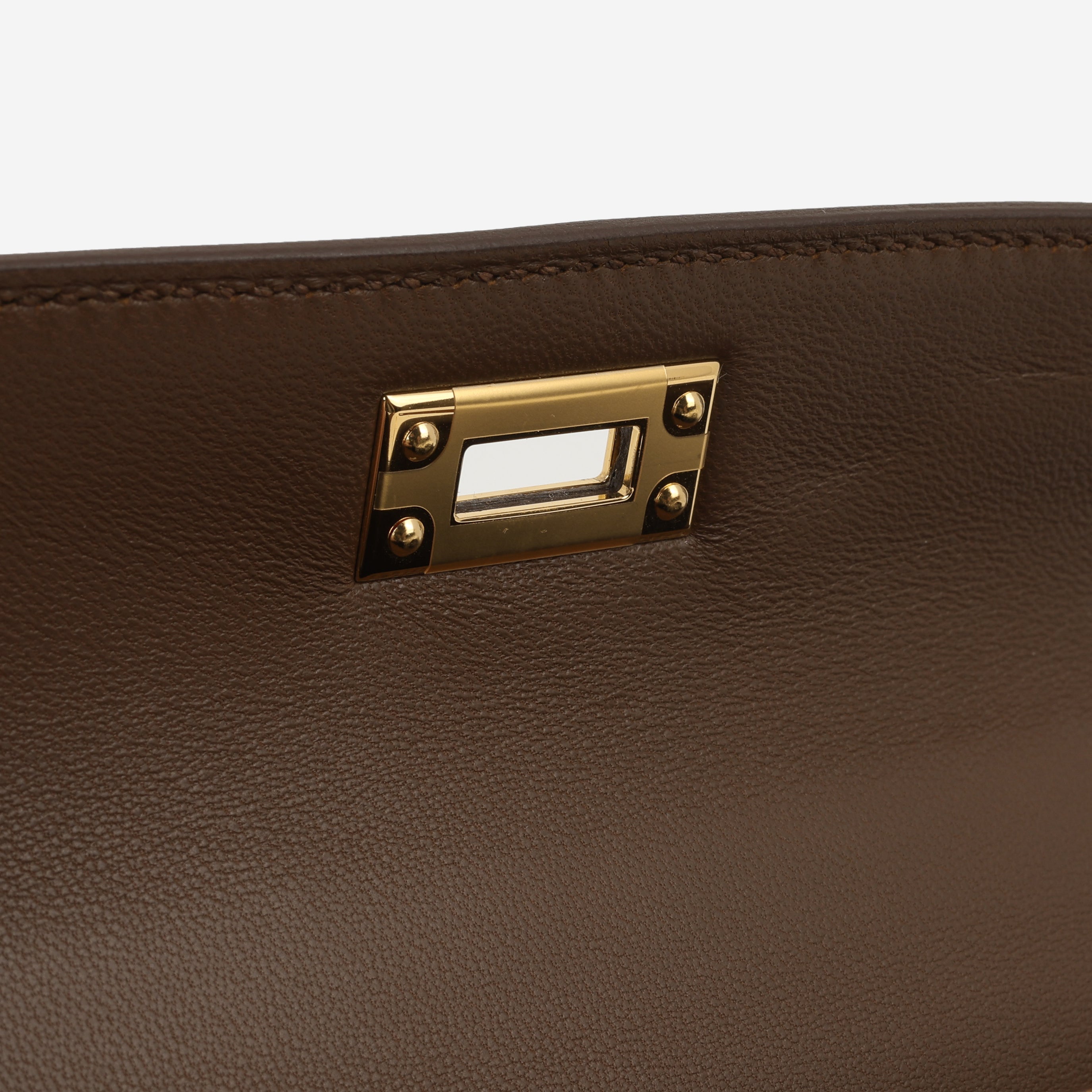 Hermès Verso Mini Kelly - Caramel / Cacao