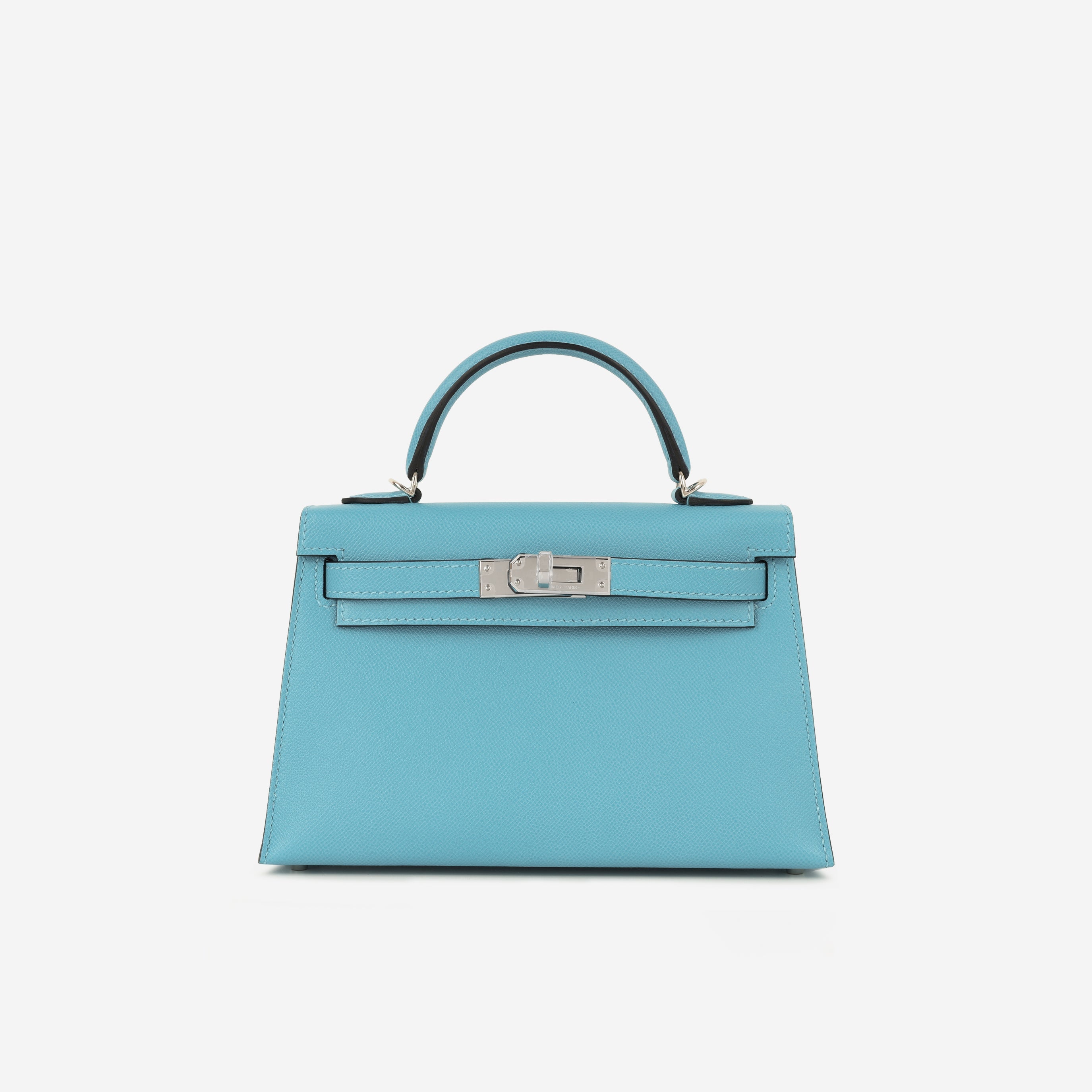 Hermès Mini Kelly 20 II - Bleu Du Nord Madame | Palladium