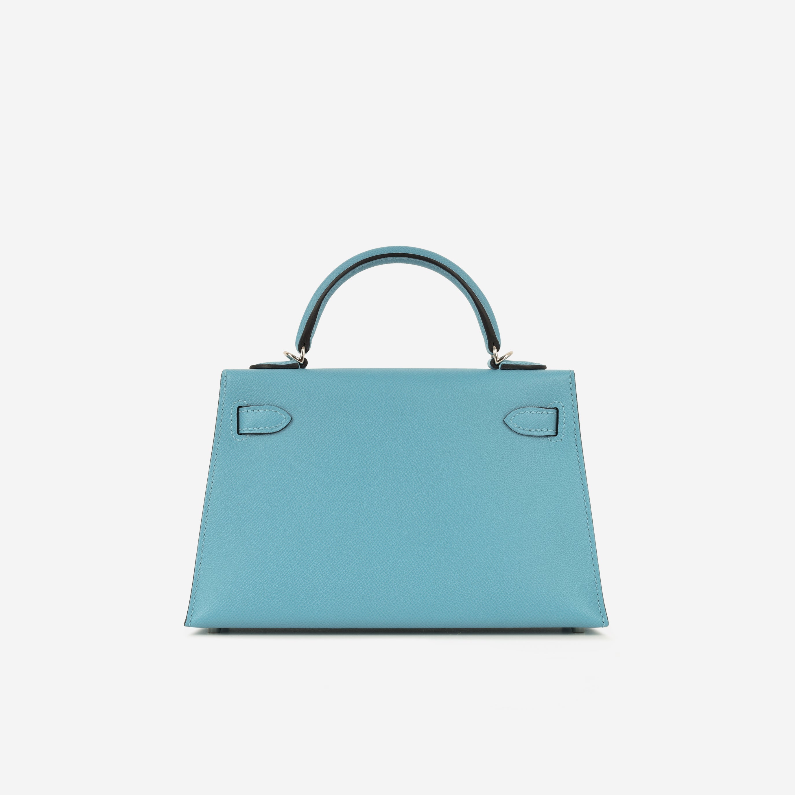 Hermès Mini Kelly 20 II - Bleu Du Nord Madame | Palladium