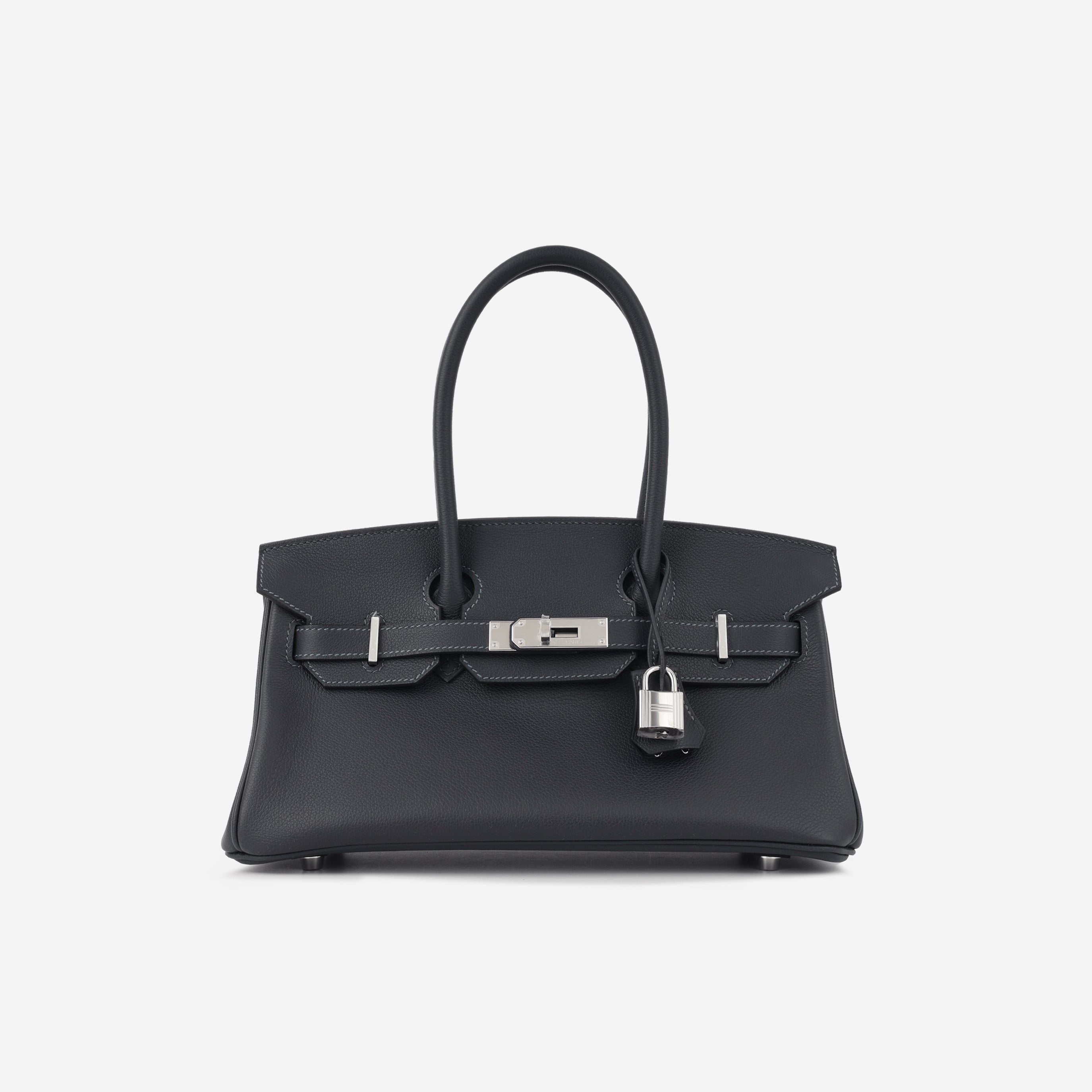 Hermès Shoulder Birkin 29 - Caban Evercolor | Palladium Hardware