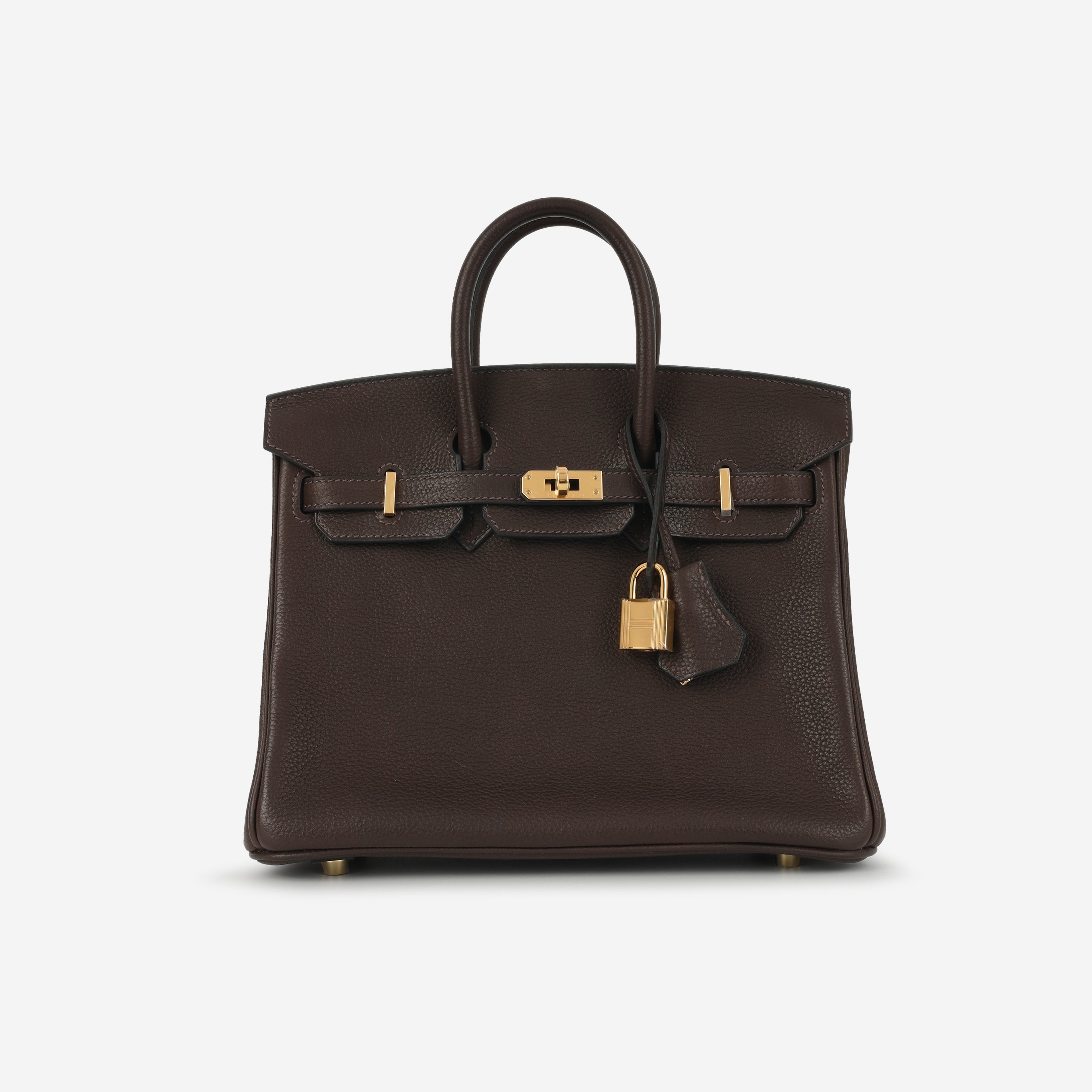 Hermès Birkin 25 - Ebene Barenia Faubourg | Gold Hardware