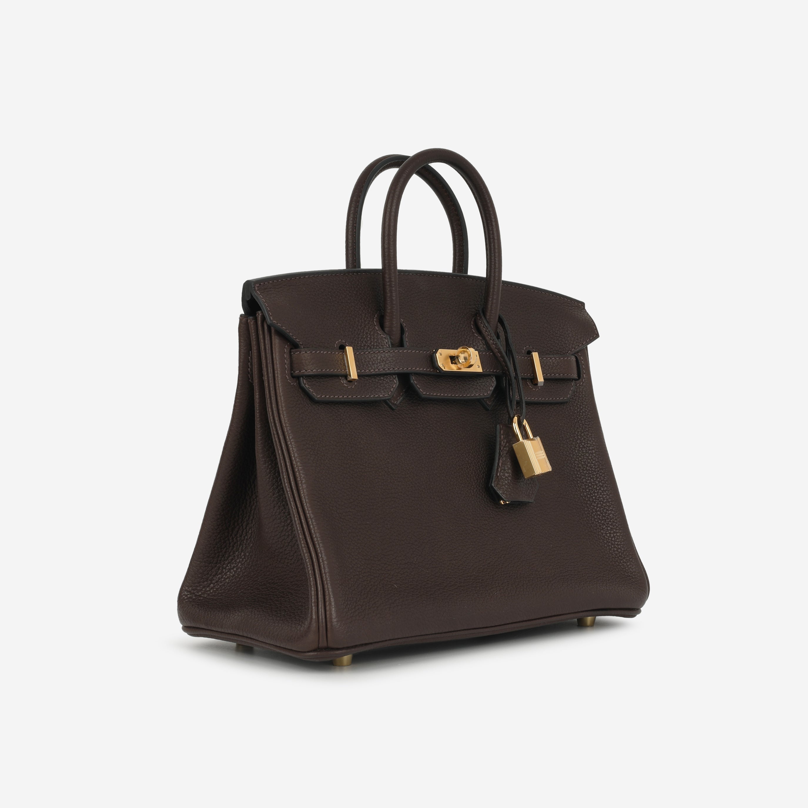 Hermès Birkin 25 - Ebene Barenia Faubourg | Gold Hardware