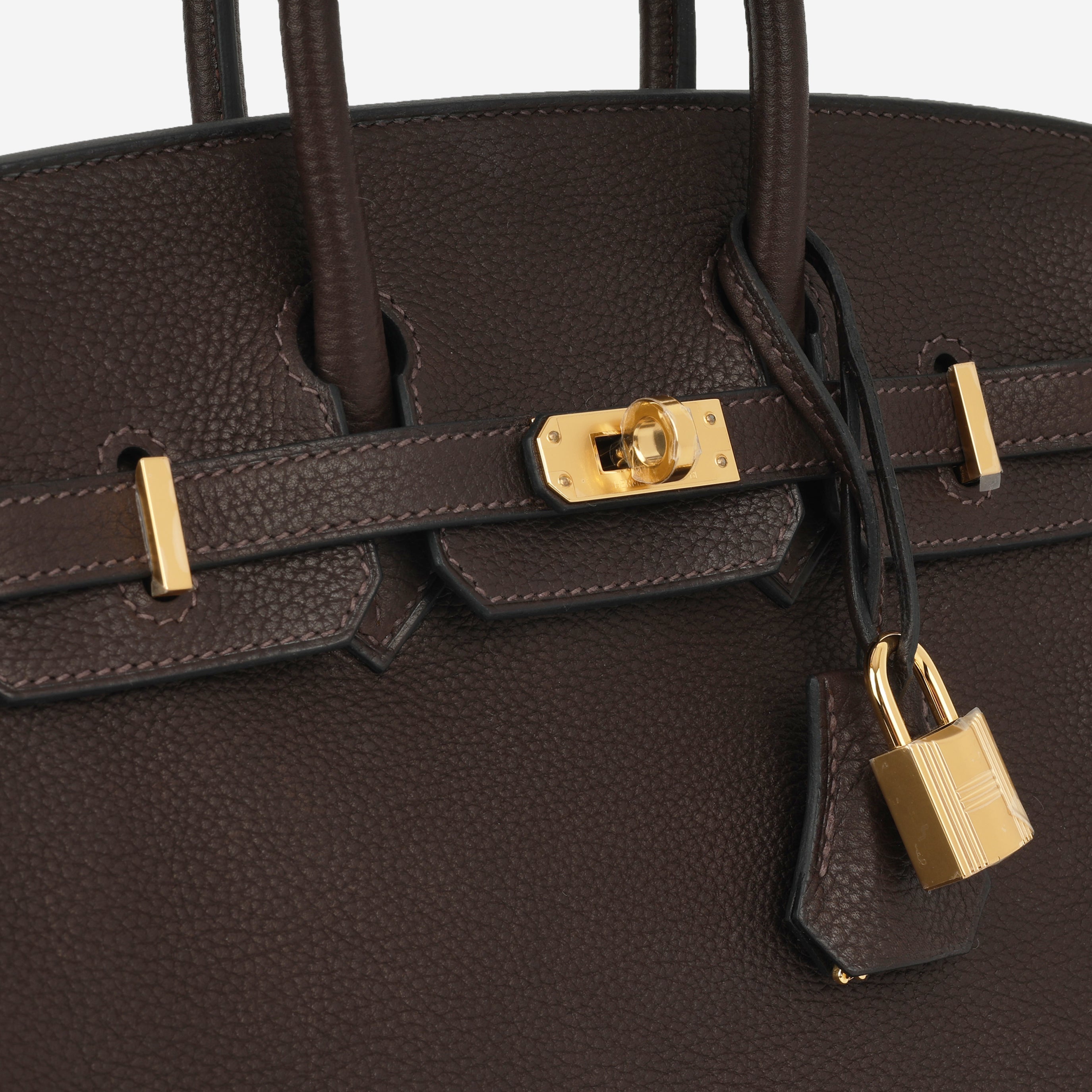 Hermès Birkin 25 - Ebene Barenia Faubourg | Gold Hardware