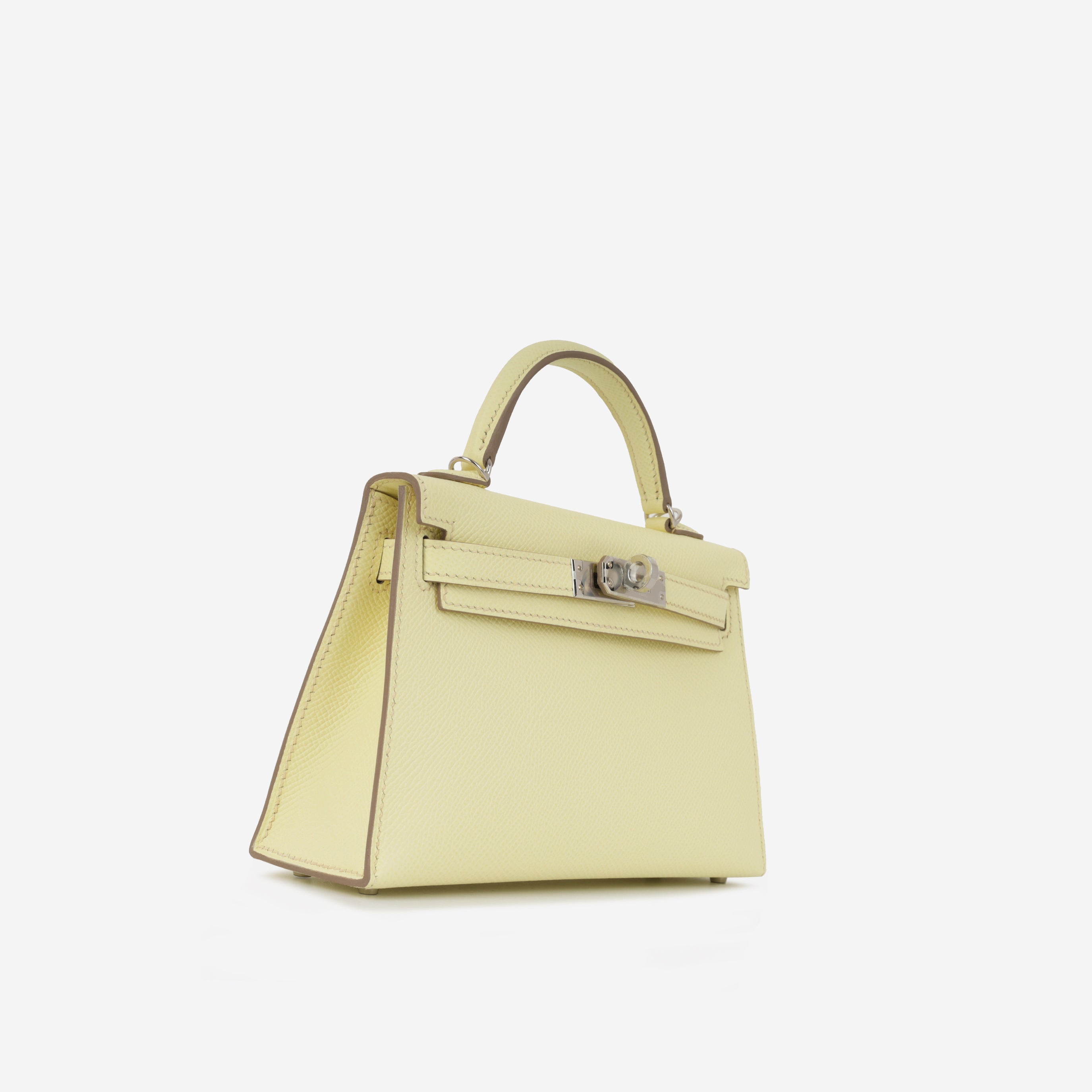 Hermès Mini Kelly - Jaune Milton Epsom | Palladium Hardware