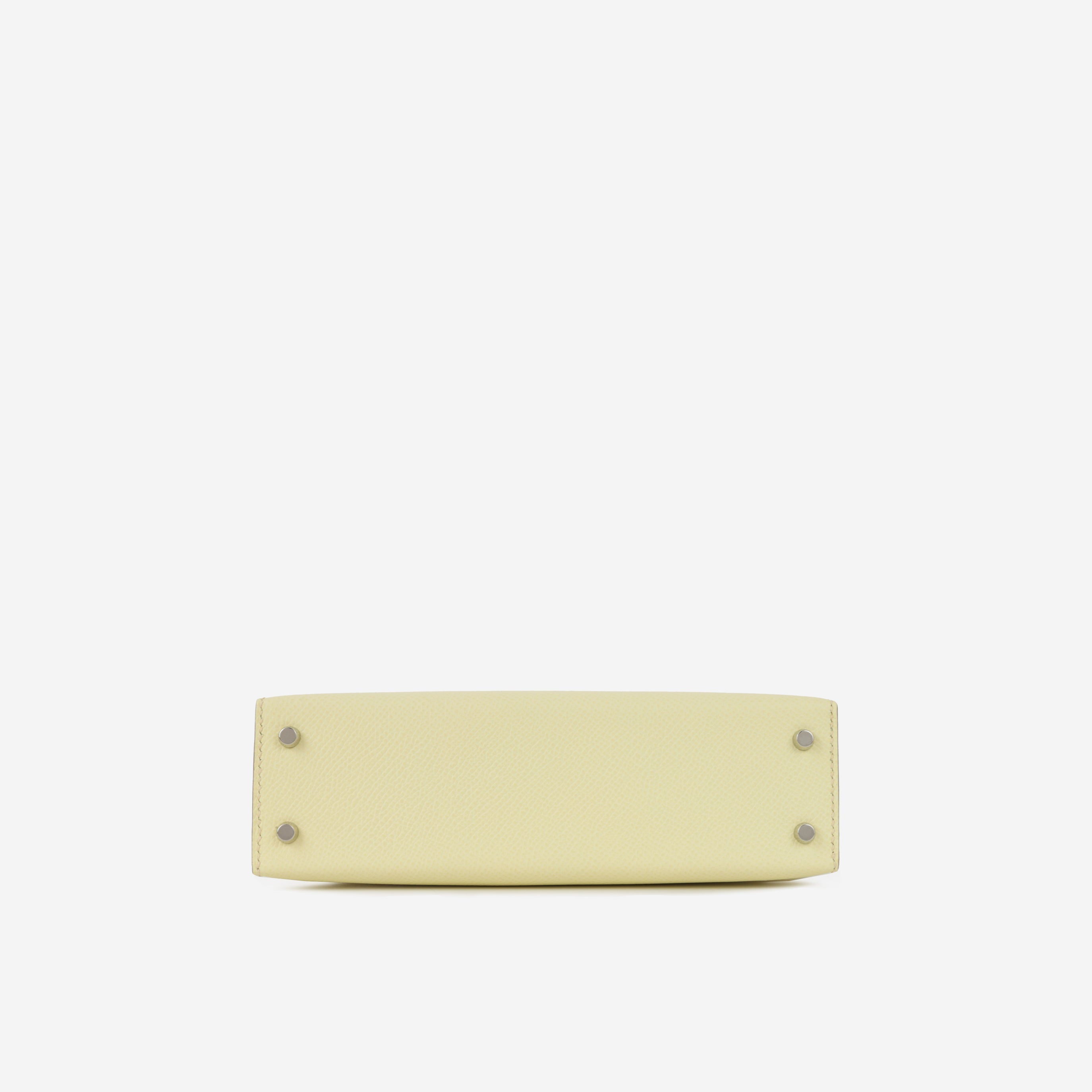 Hermès Mini Kelly - Jaune Milton Epsom | Palladium Hardware