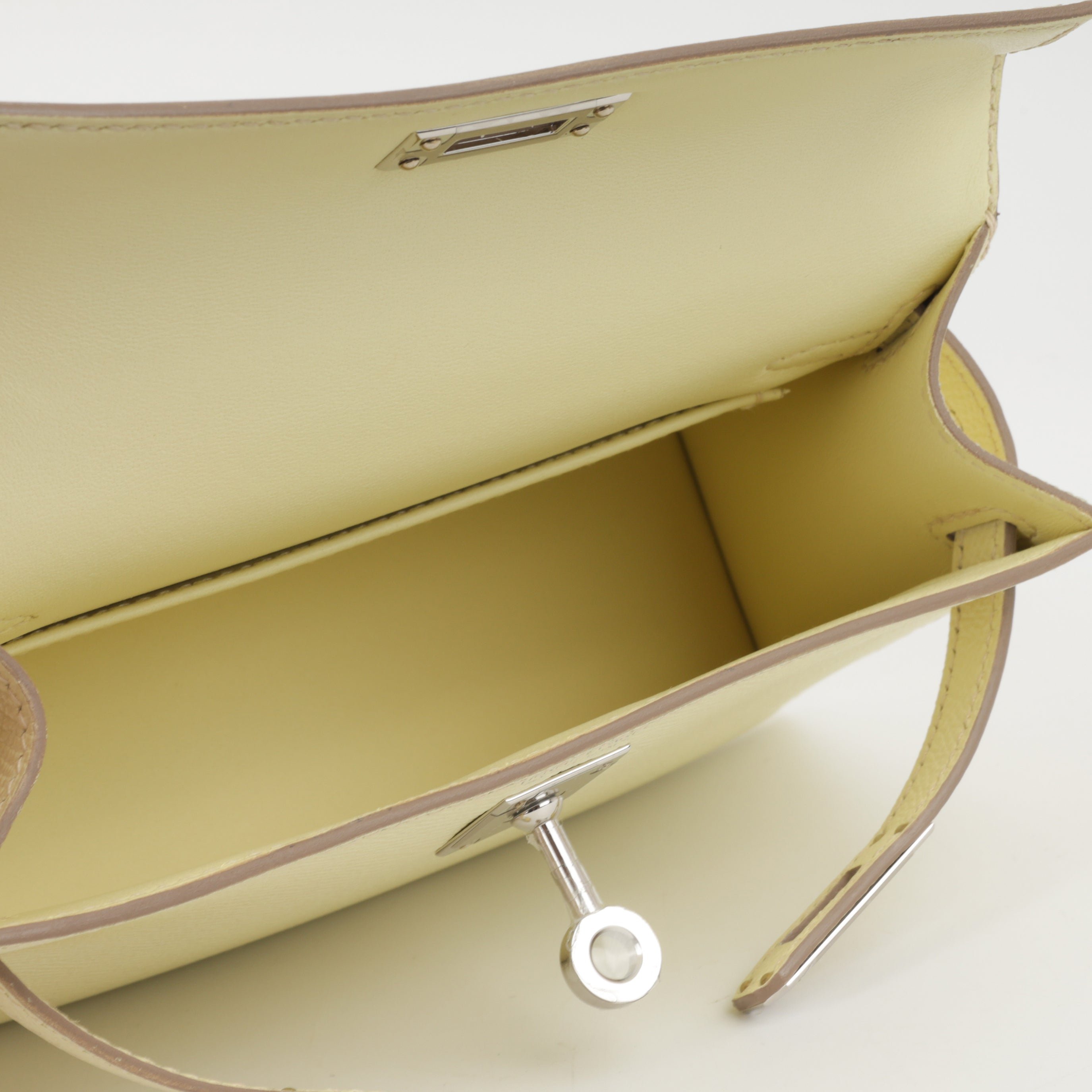 Hermès Mini Kelly - Jaune Milton Epsom | Palladium Hardware