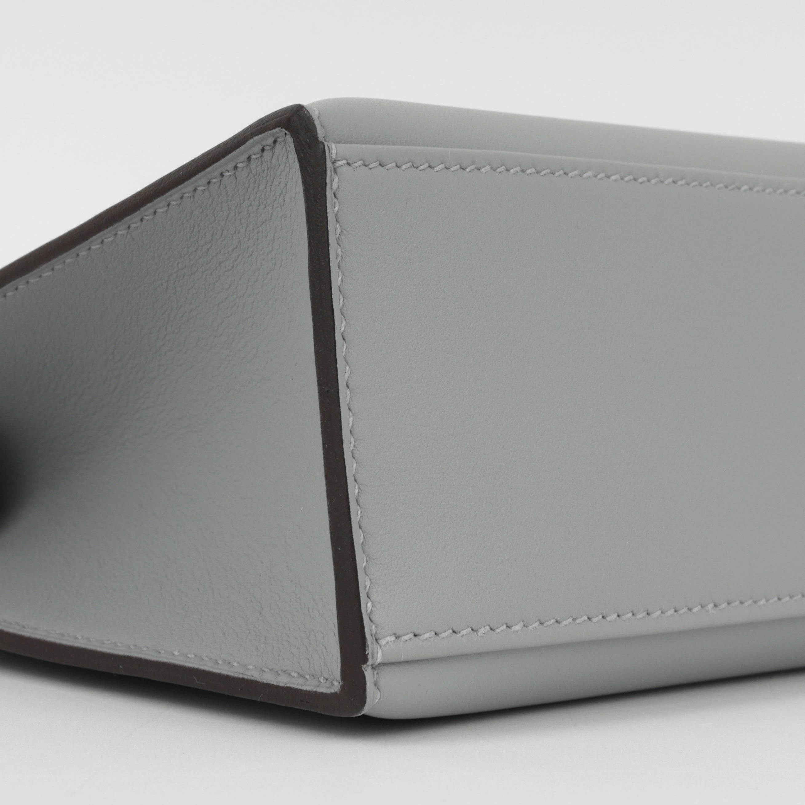 Hermès Kelly Pochette - Gris Pantin Swift | Palladium Hardware