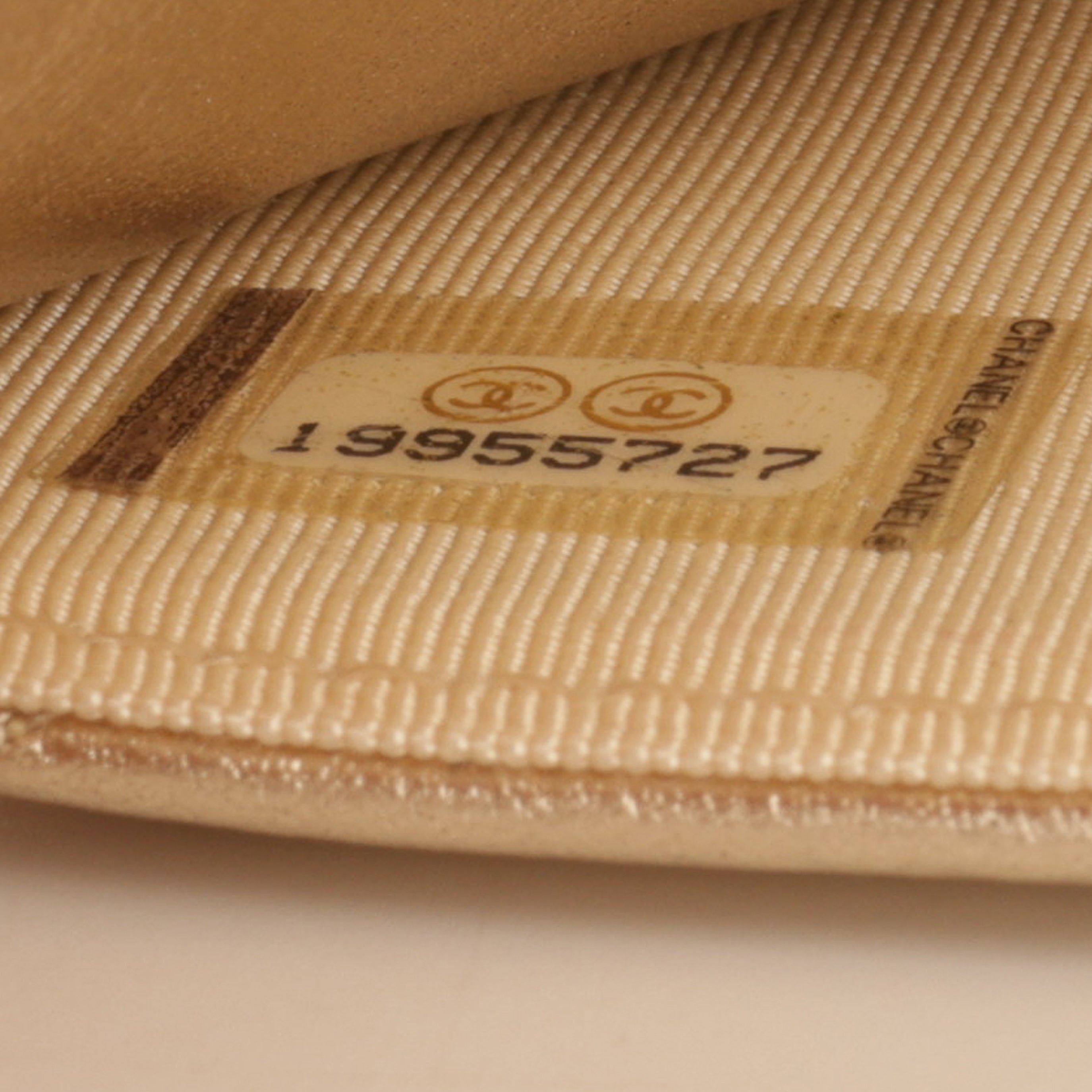 Chanel Classic Wallet on Chain - Champagne Metallic | Champagne Gold Hardware