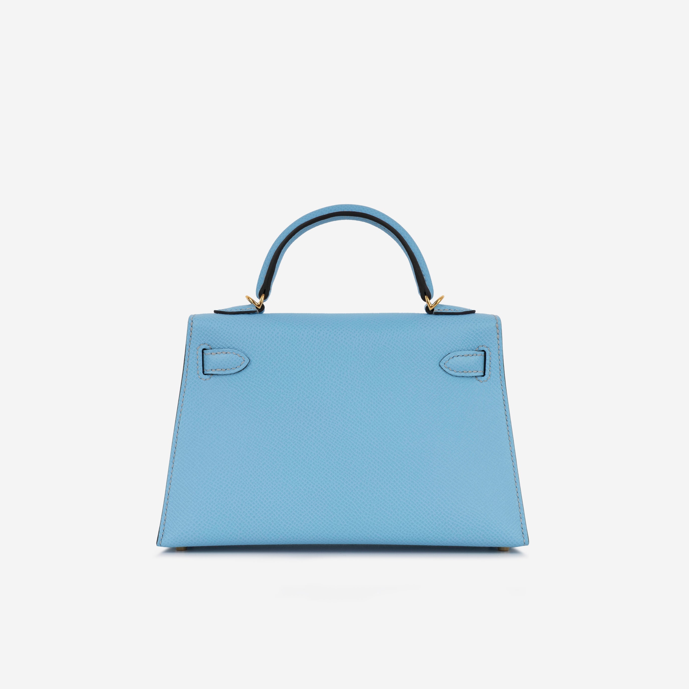 Hermès HSS Mini Kelly 20 - Celeste Epsom | Gold Hardware