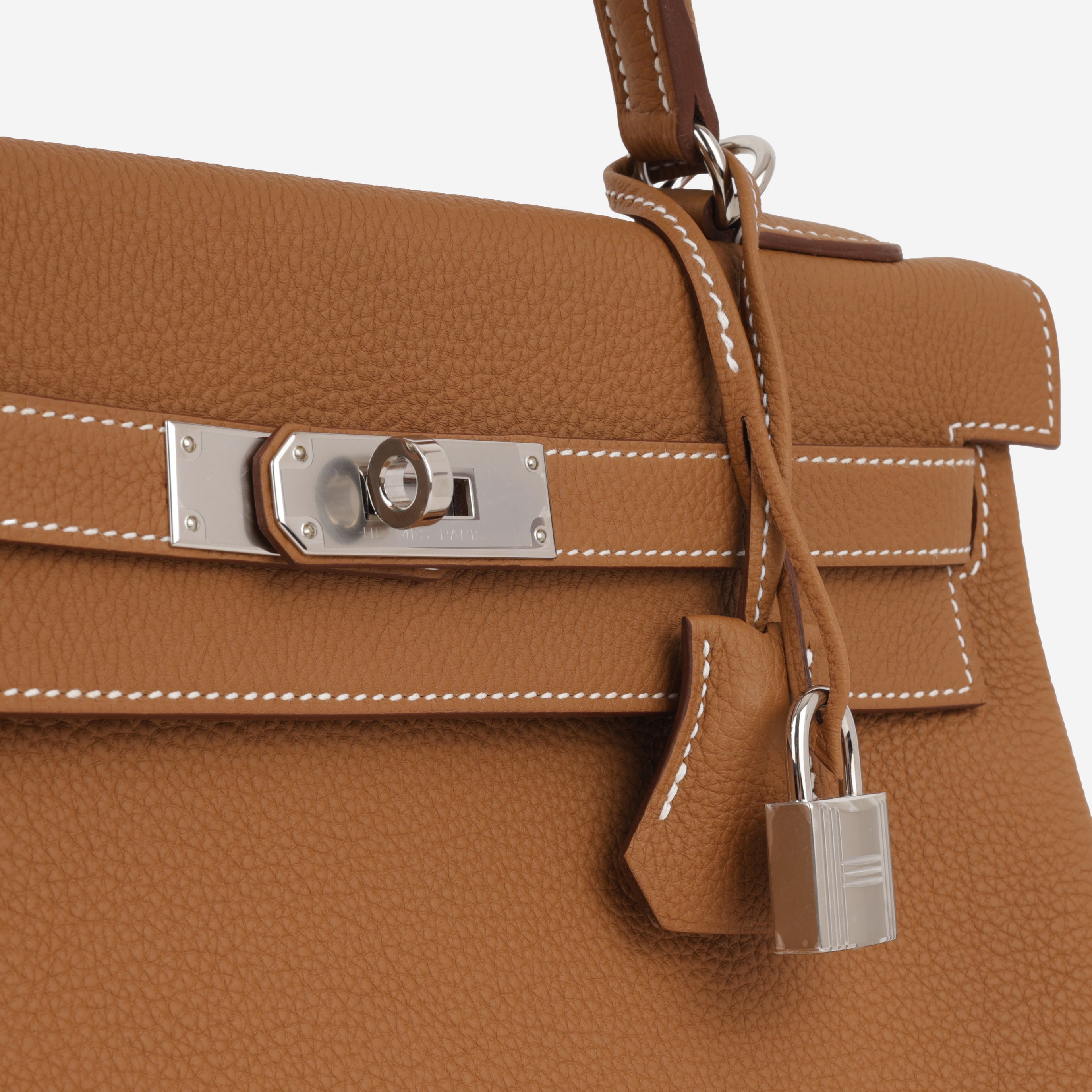 Hermès Kelly 32 - Gold Togo | Palladium Hardware