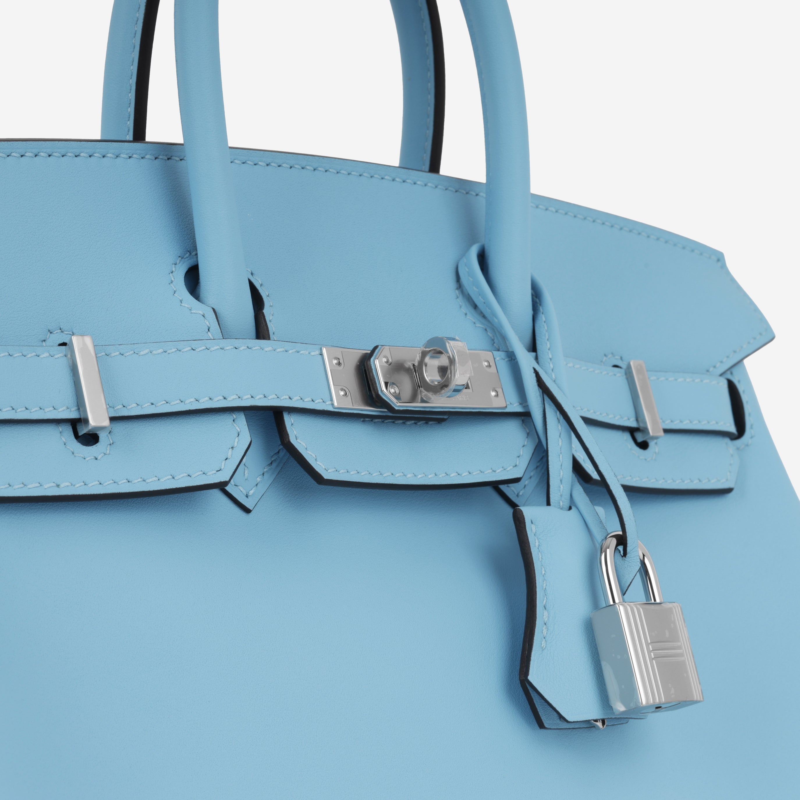 Hermès Birkin 25 - Celeste Swift | Palladium Hardware