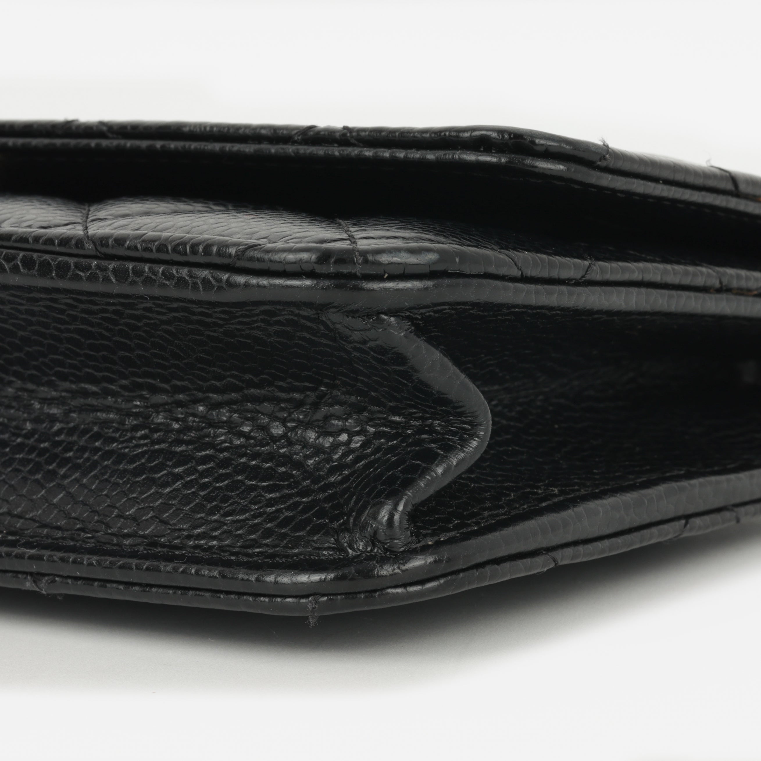 Chanel Classic Wallet on Chain - Black Caviar | Gold Hardware