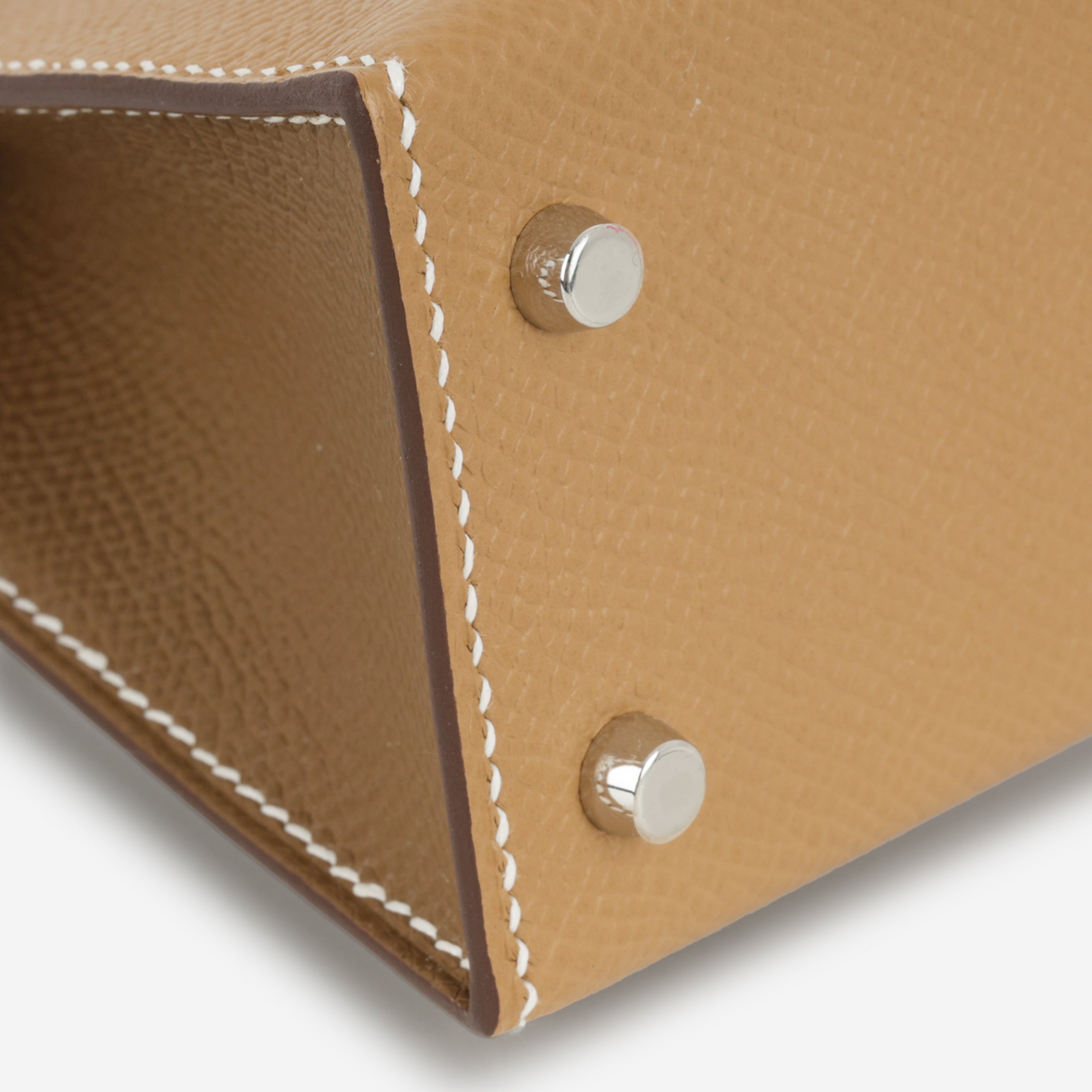 Hermès HSS Mini Kelly - Biscuit / Alezan Epsom | Palladium Hardware