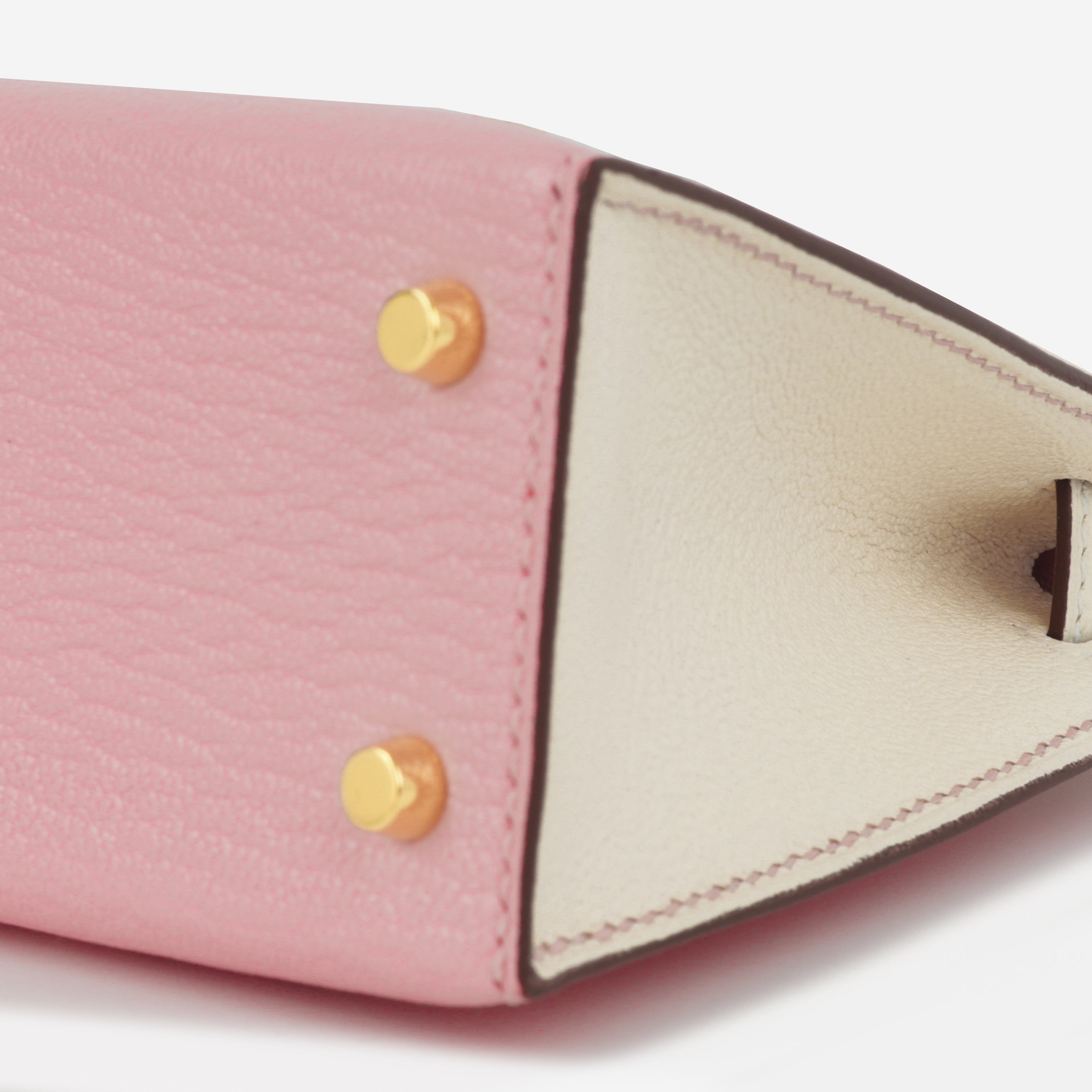 HSS Kelly 20 - Rose Sakura / Craie Chevre Mysore | Gold Hardware
