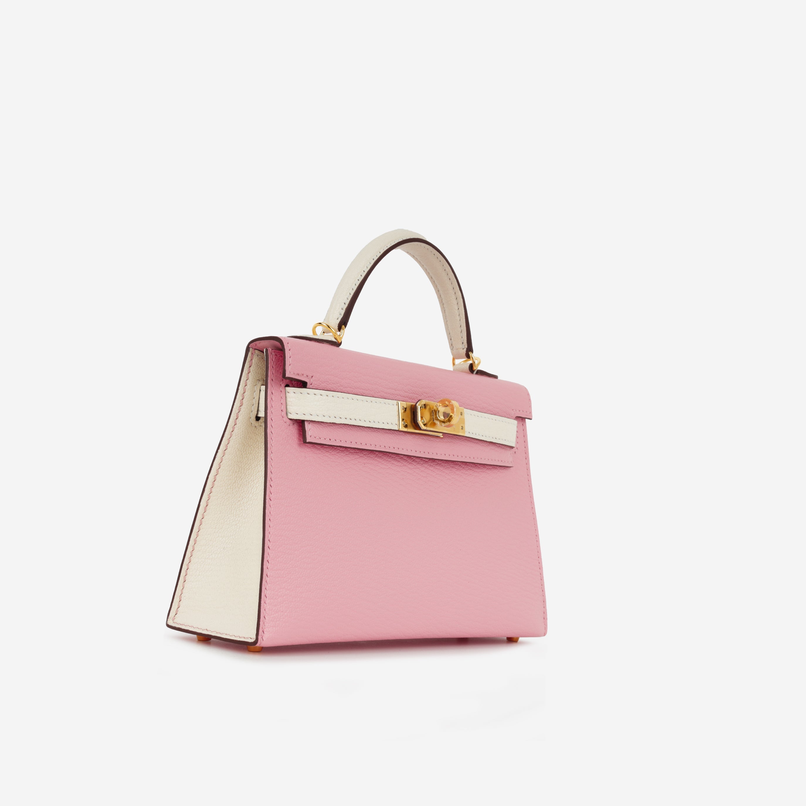HSS Kelly 20 - Rose Sakura / Craie Chevre Mysore | Gold Hardware