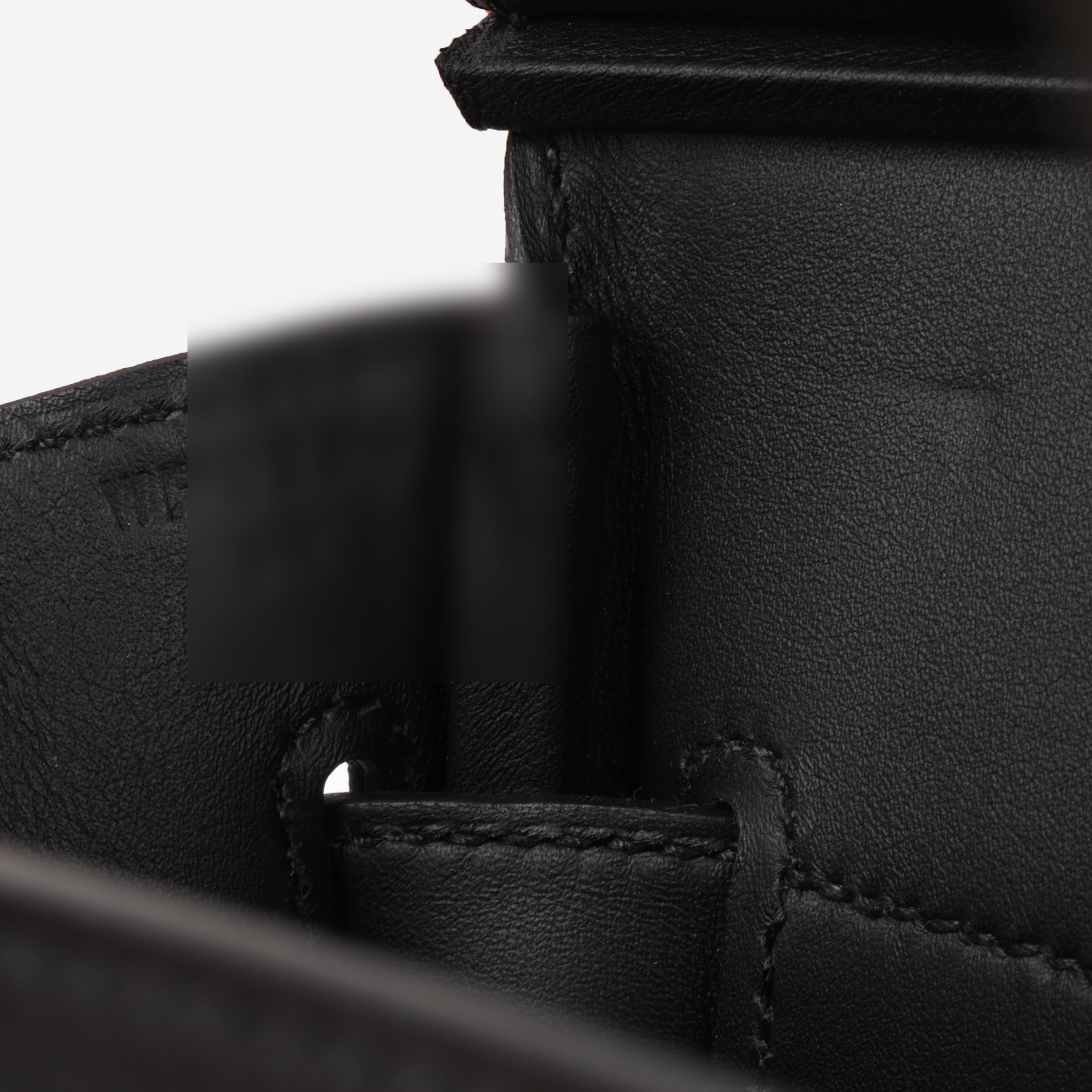 Hermès Birkin 30 Toile - Ficelle / Noir Swift | Palladium Hardware