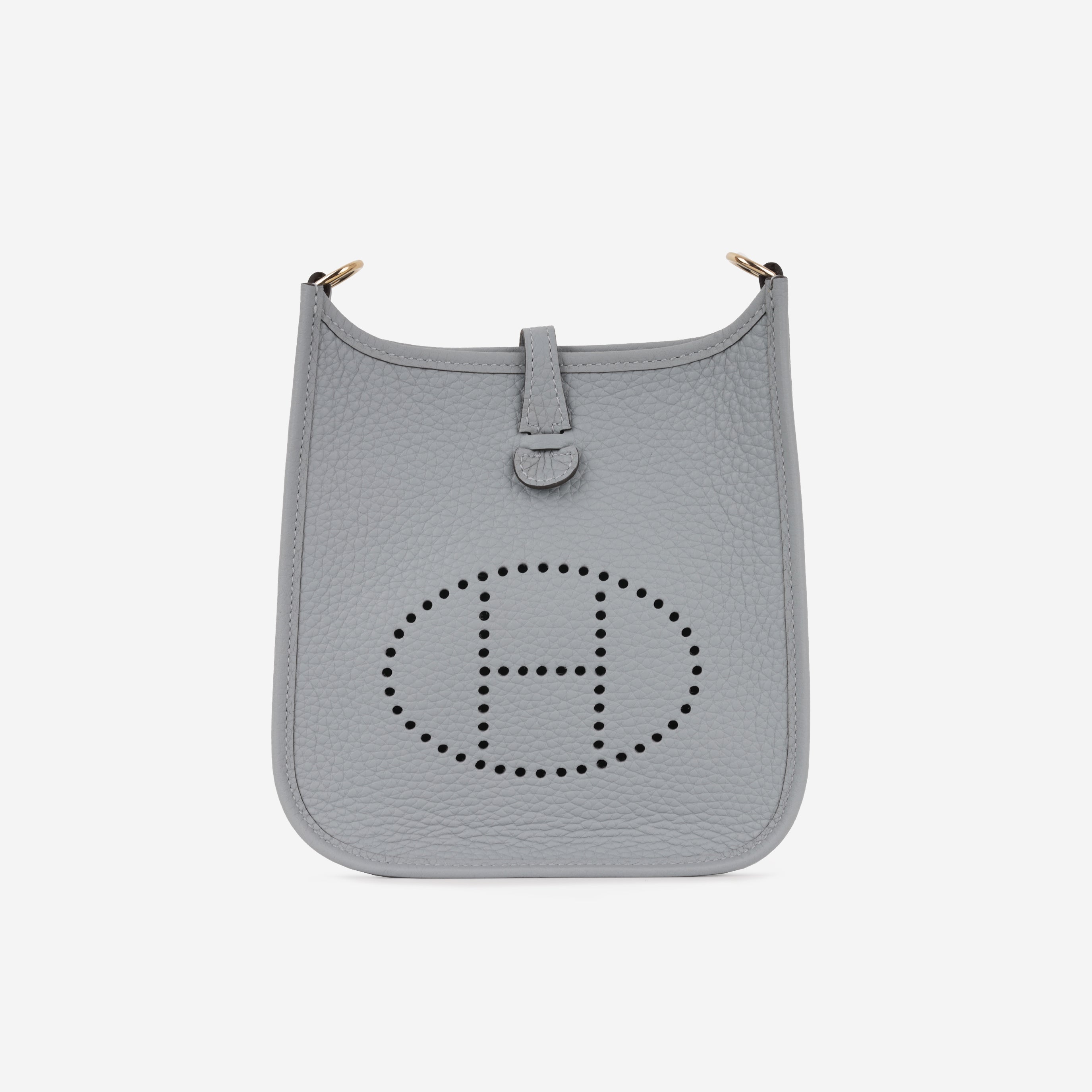 Hermès Evelyne TPM - Gris Pantin Clemence | Permabrass Hardware