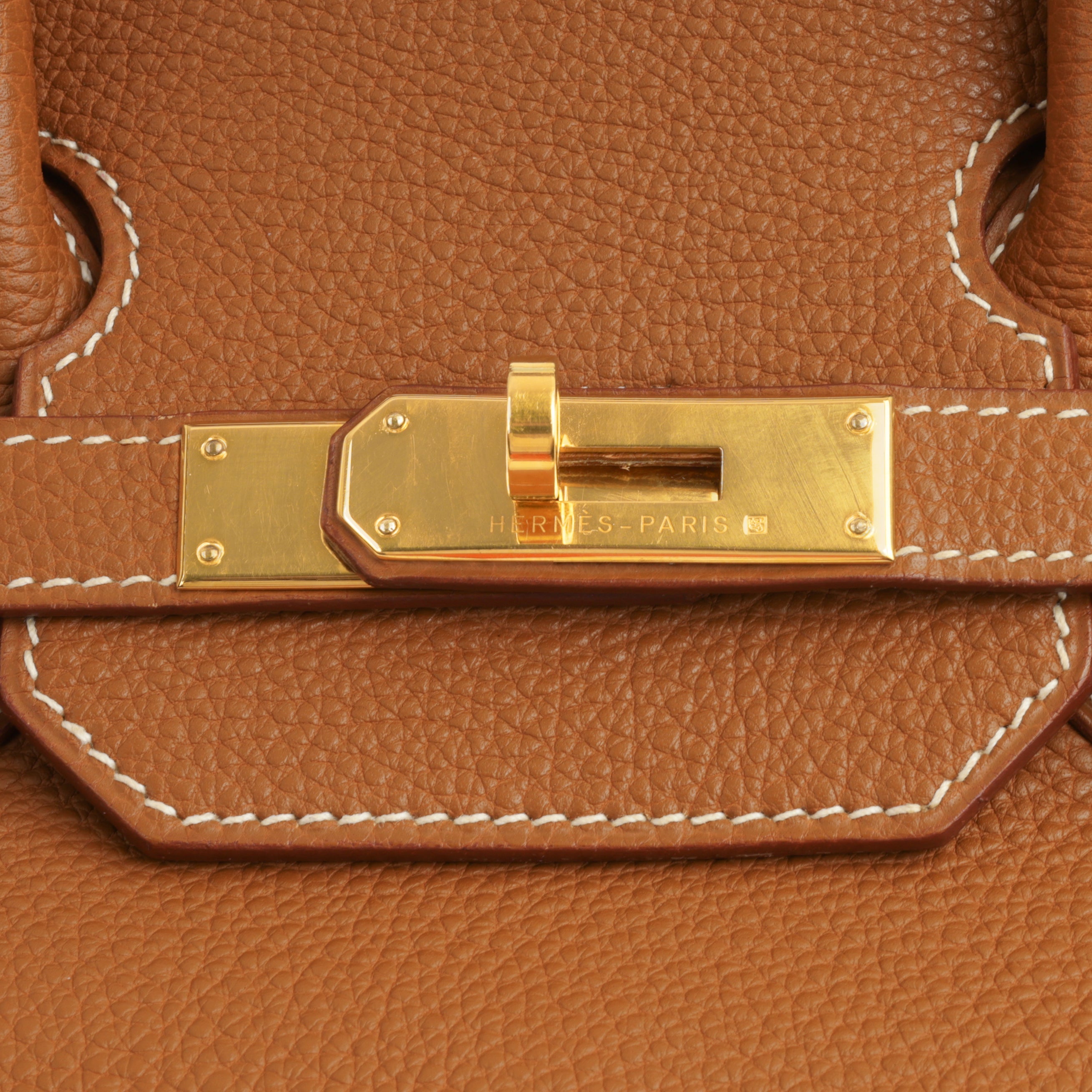 Hermès Vintage Birkin Hac 32 - Gold Togo | Gold Hardware