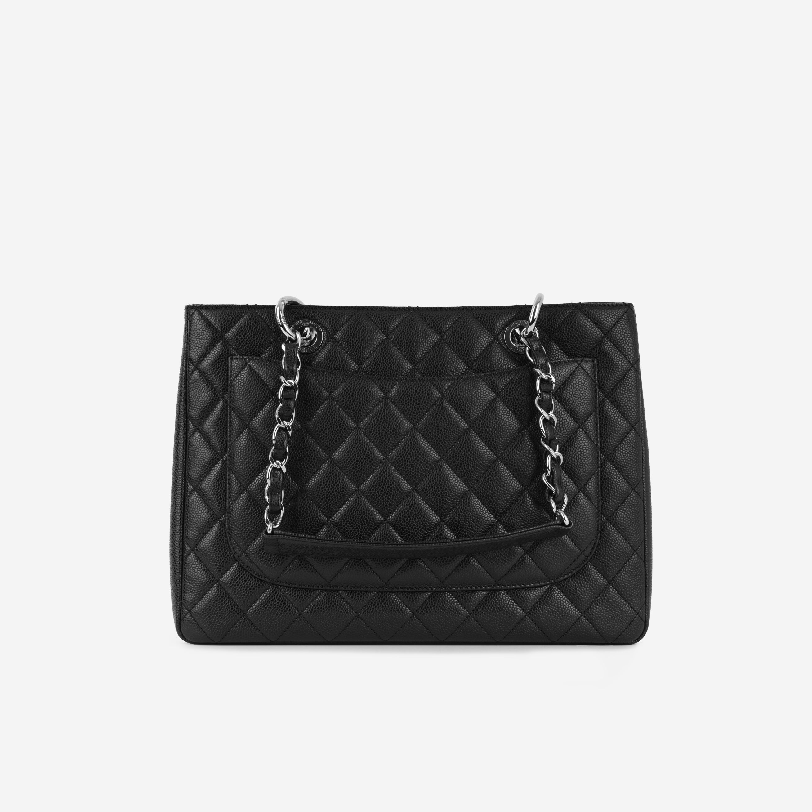 Chanel GST - Black Caviar | Silver Hardware (2014)