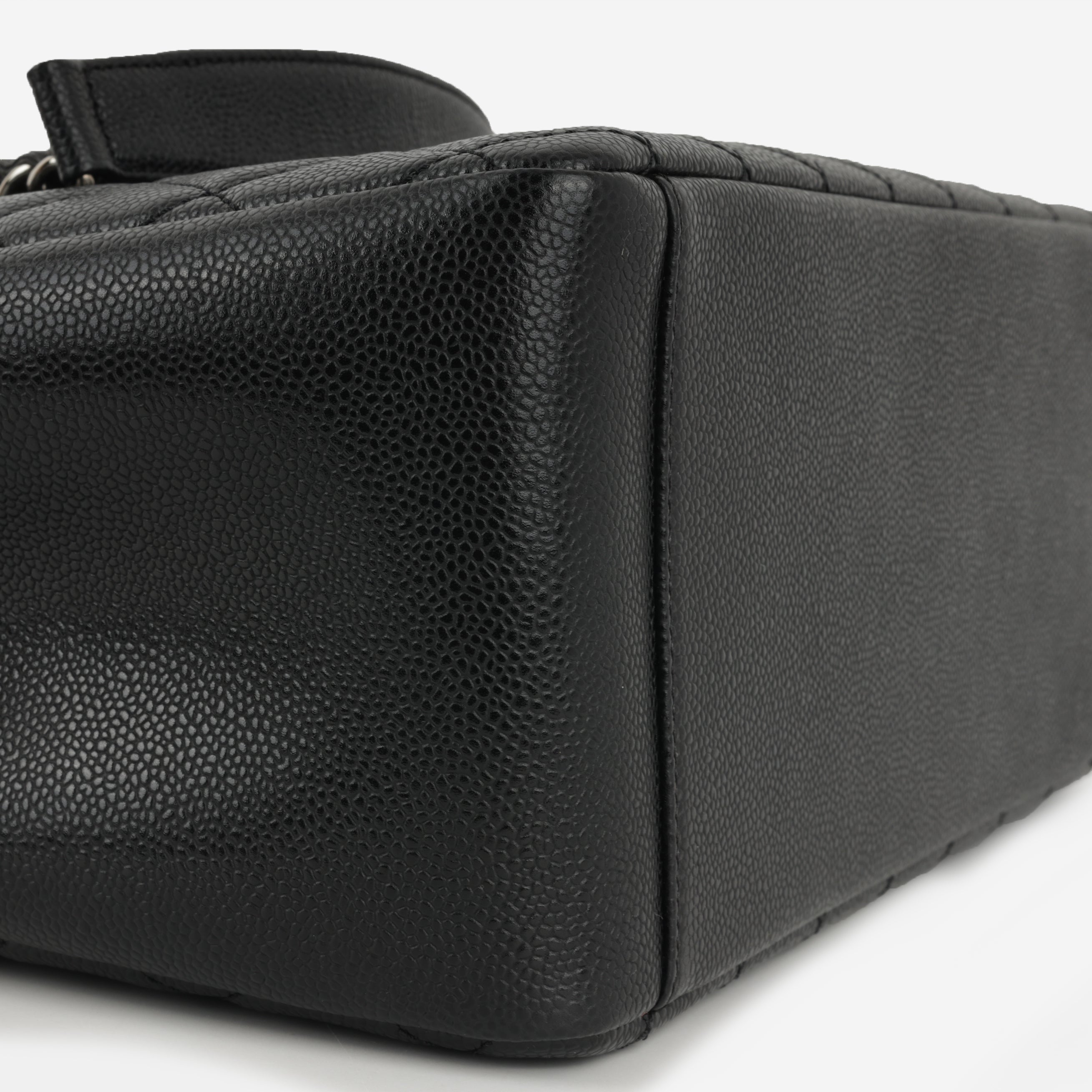 Chanel GST - Black Caviar | Silver Hardware (2014)