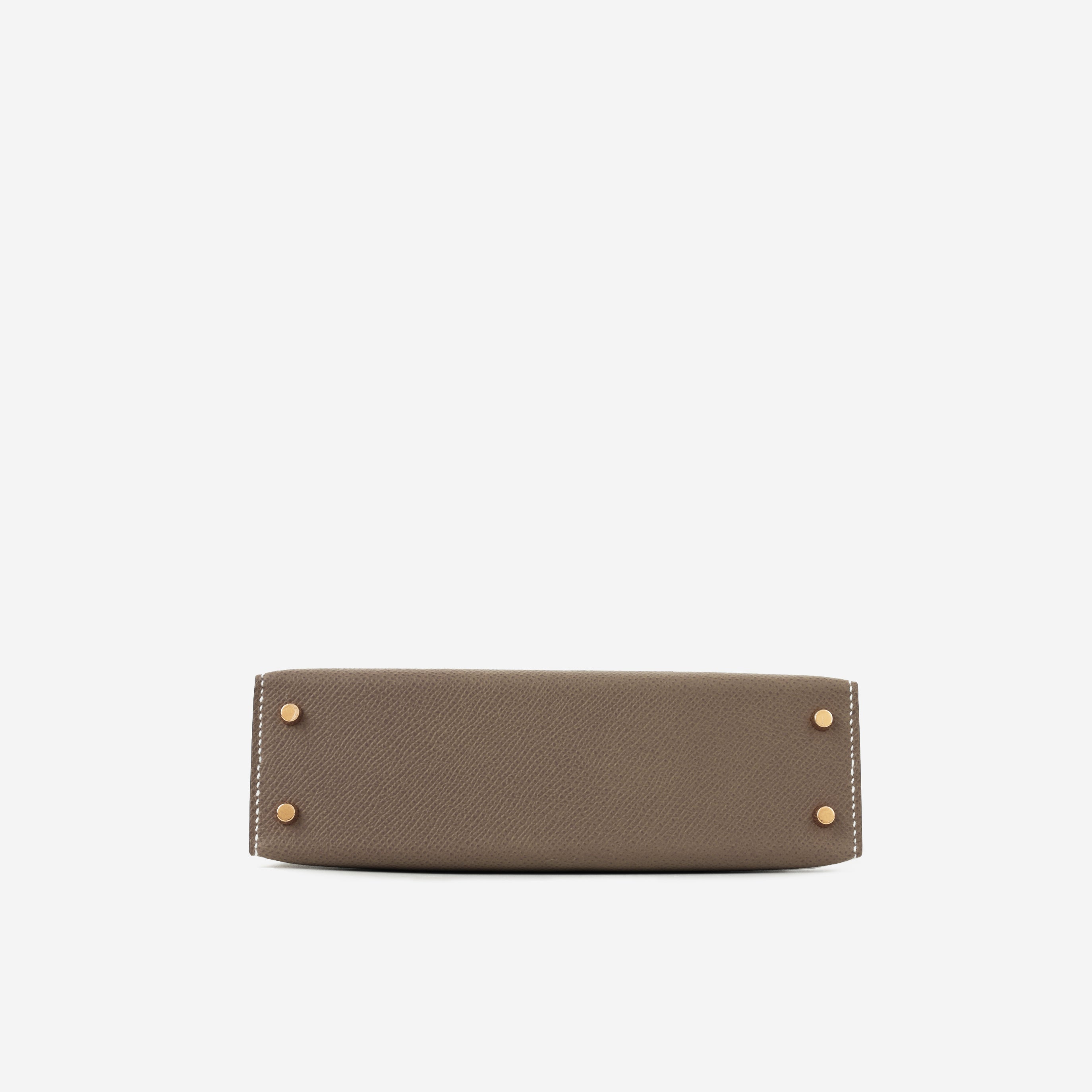 Hermès Mini Kelly - Etoupe Epsom | Gold Hardware