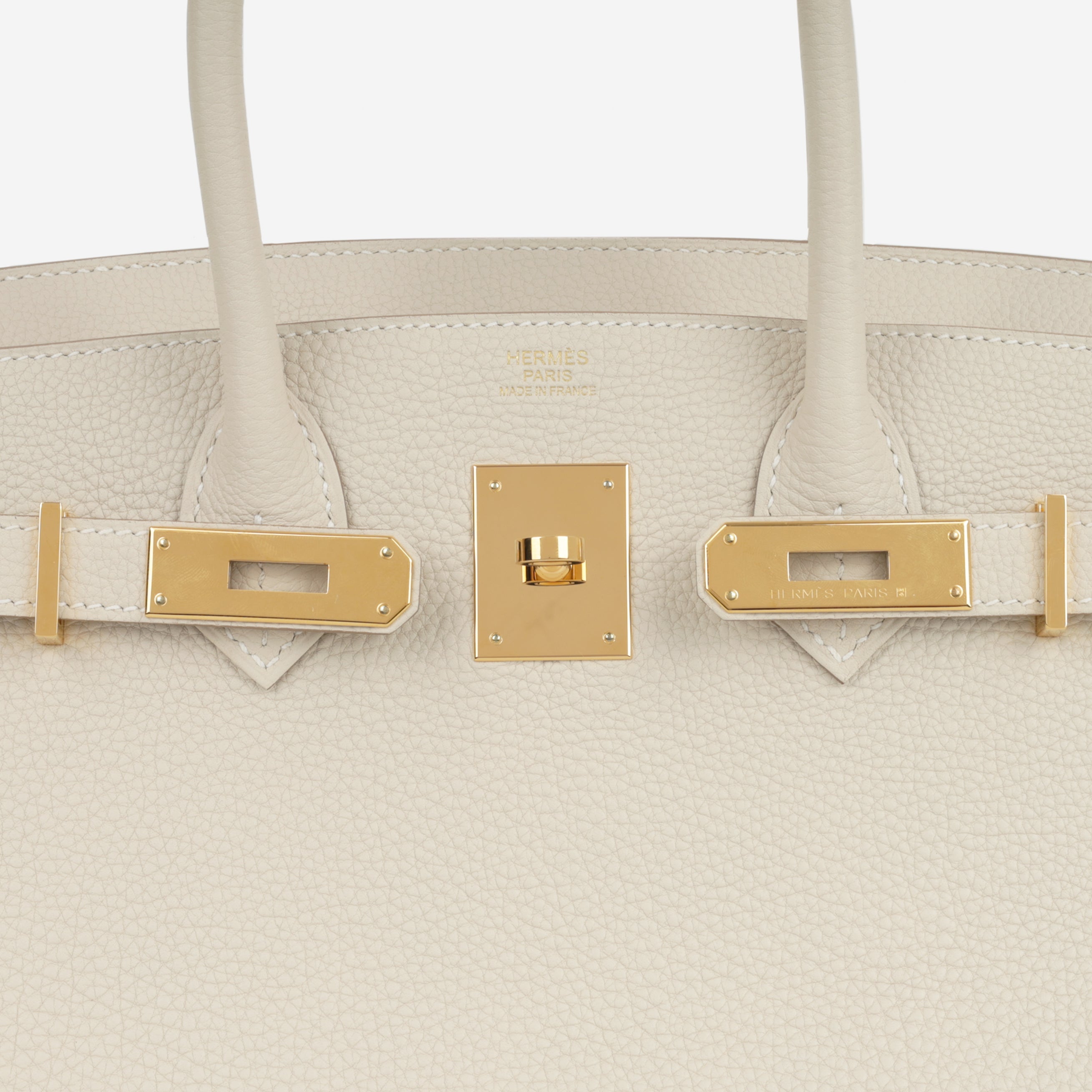Hermès Birkin 30 - Craie Togo | Gold Hardware
