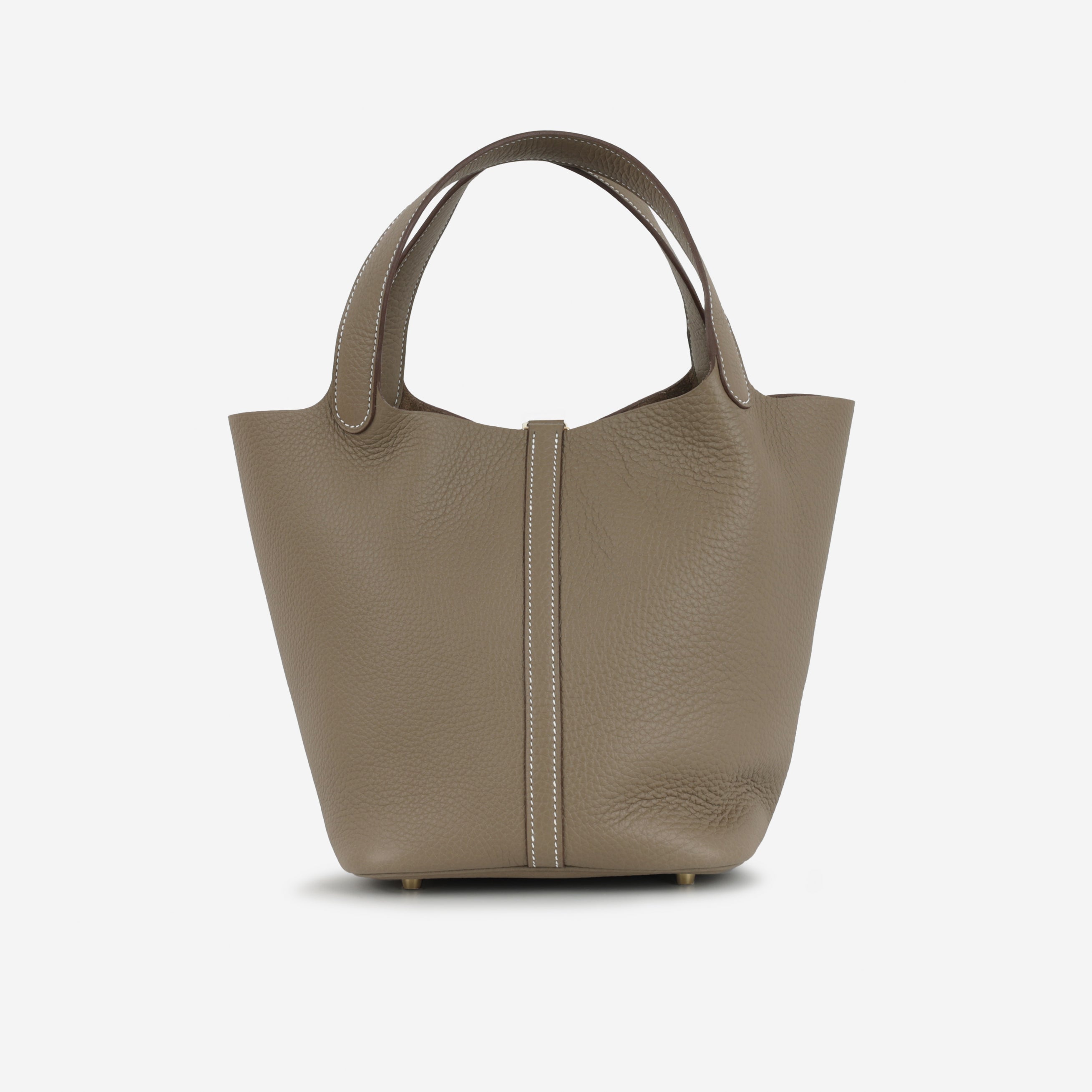 Hermès Picotin 22 - Etoupe Clemence | Gold Hardware