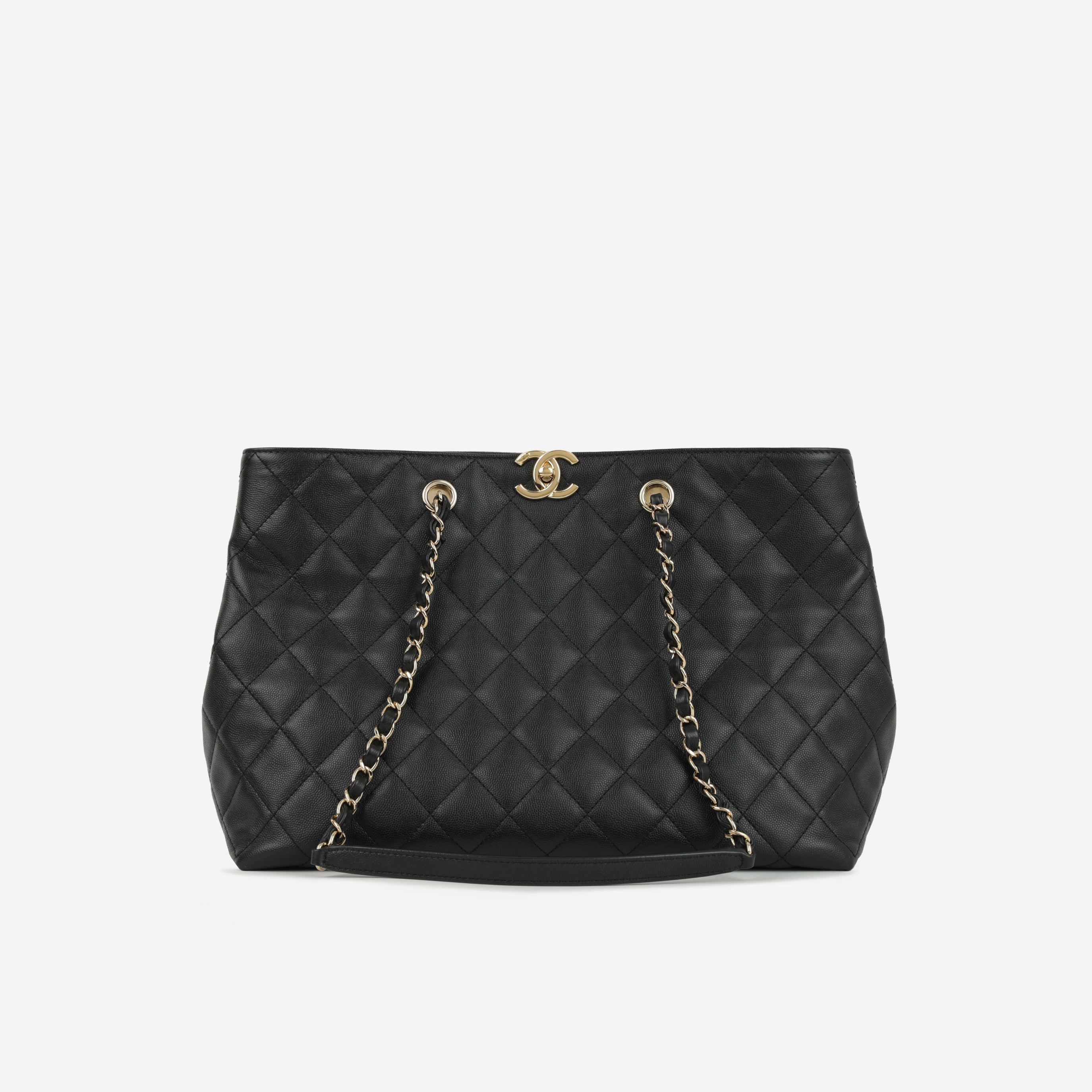 Timeless CC Shopping Tote | Champagne Hardware
