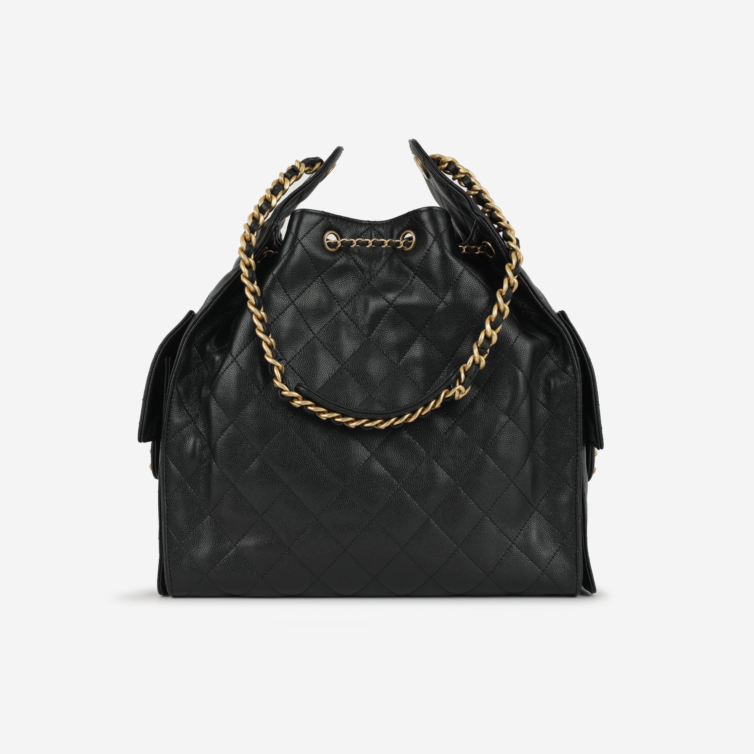 Chanel Medium 25 Hobo Bag - Black | Gold Hardware