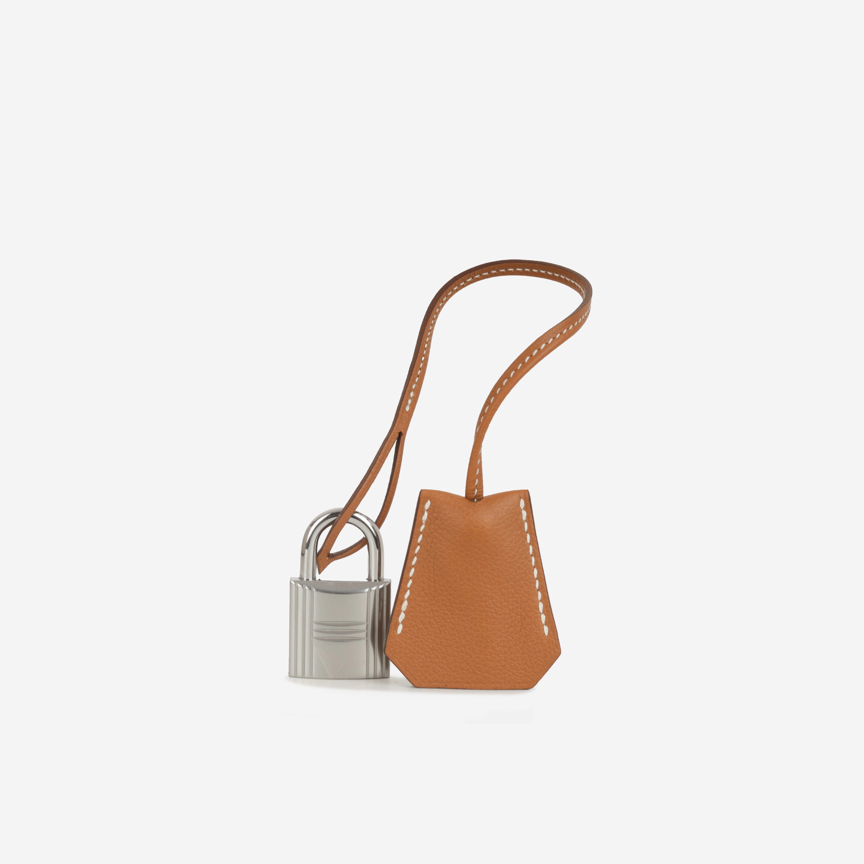 Hermès HAC 40 - Gold Evercolor / Gold-Ecru Toile | Palladium Hardware