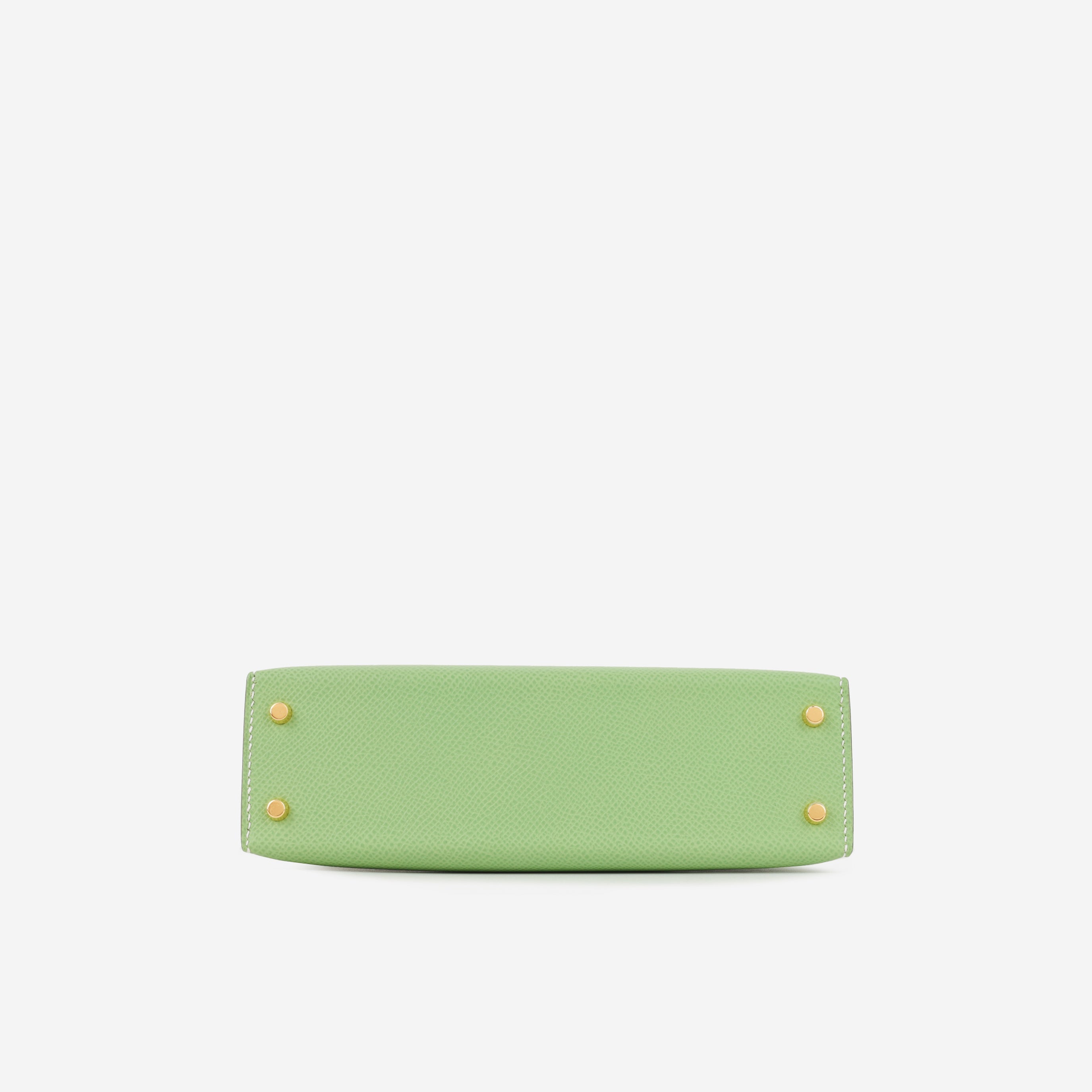 Hermès HSS Mini Kelly 20 - Vert Criquet/ Nata Epsom | Gold Hardware