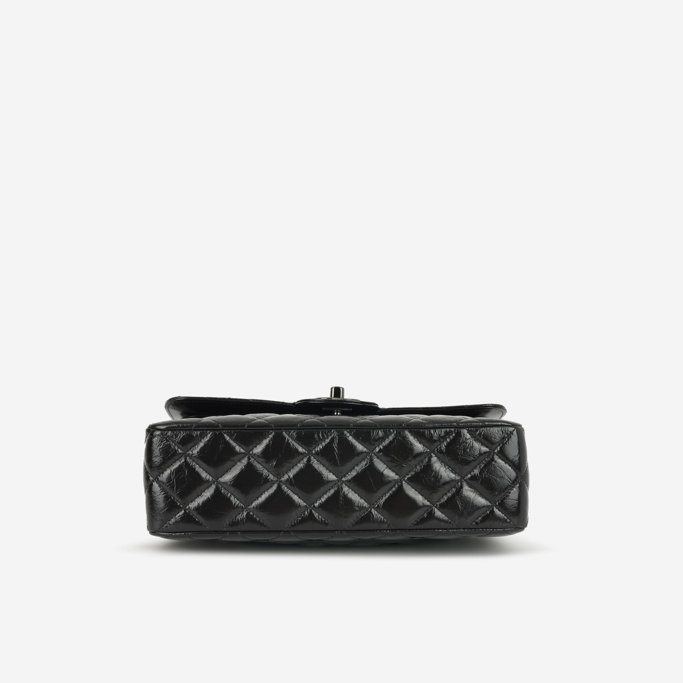 Chanel Small Classic Flap - So Black Patent Calfskin