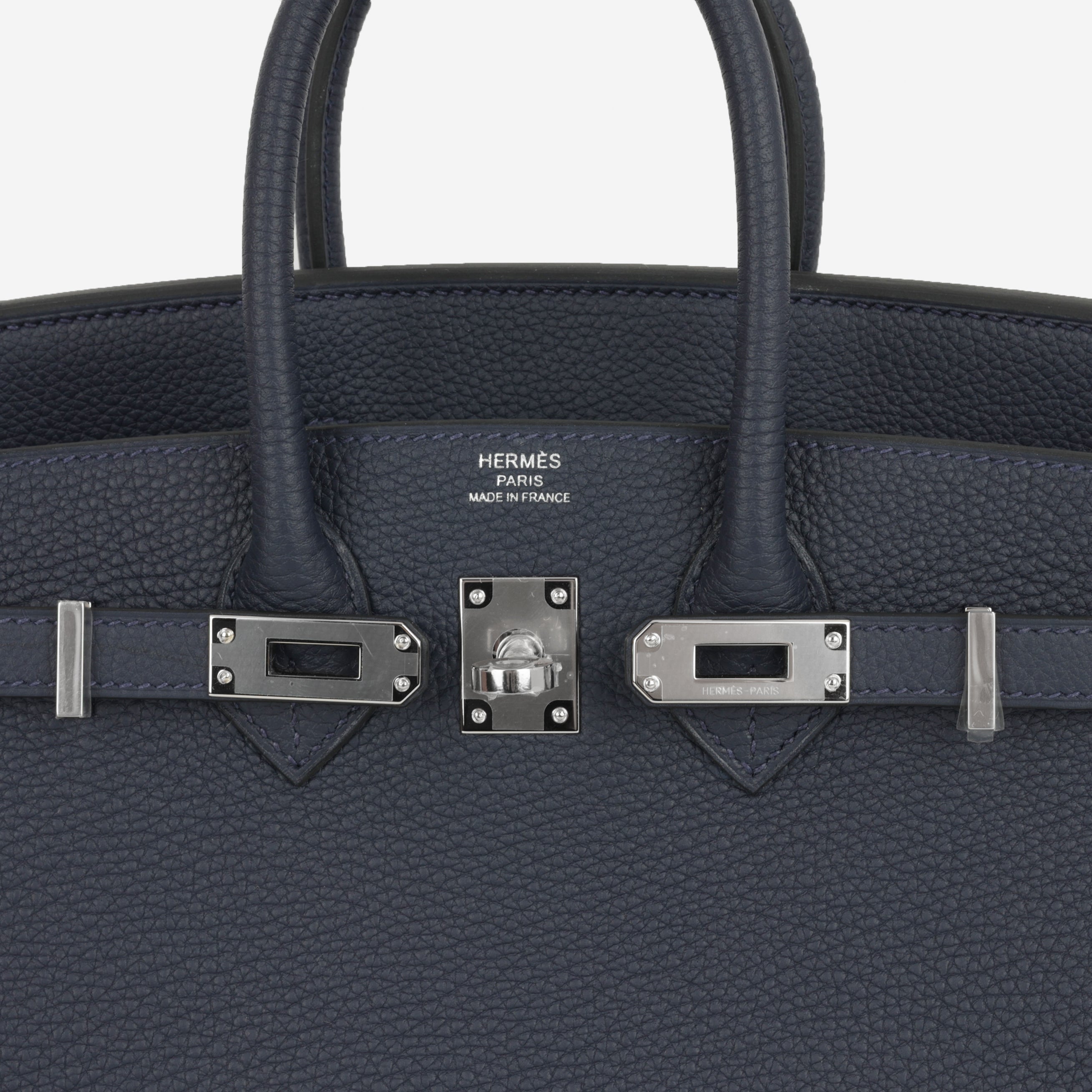 Hermès Birkin 25 - Bleu Nuit Togo | Palladium Hardware