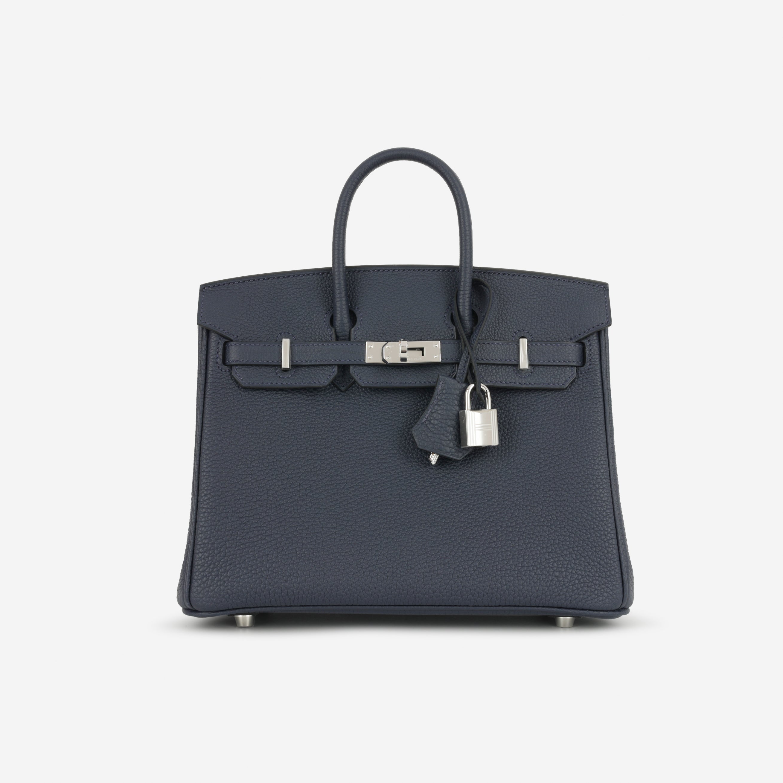 Hermès Birkin 25 - Bleu Nuit Togo | Palladium Hardware