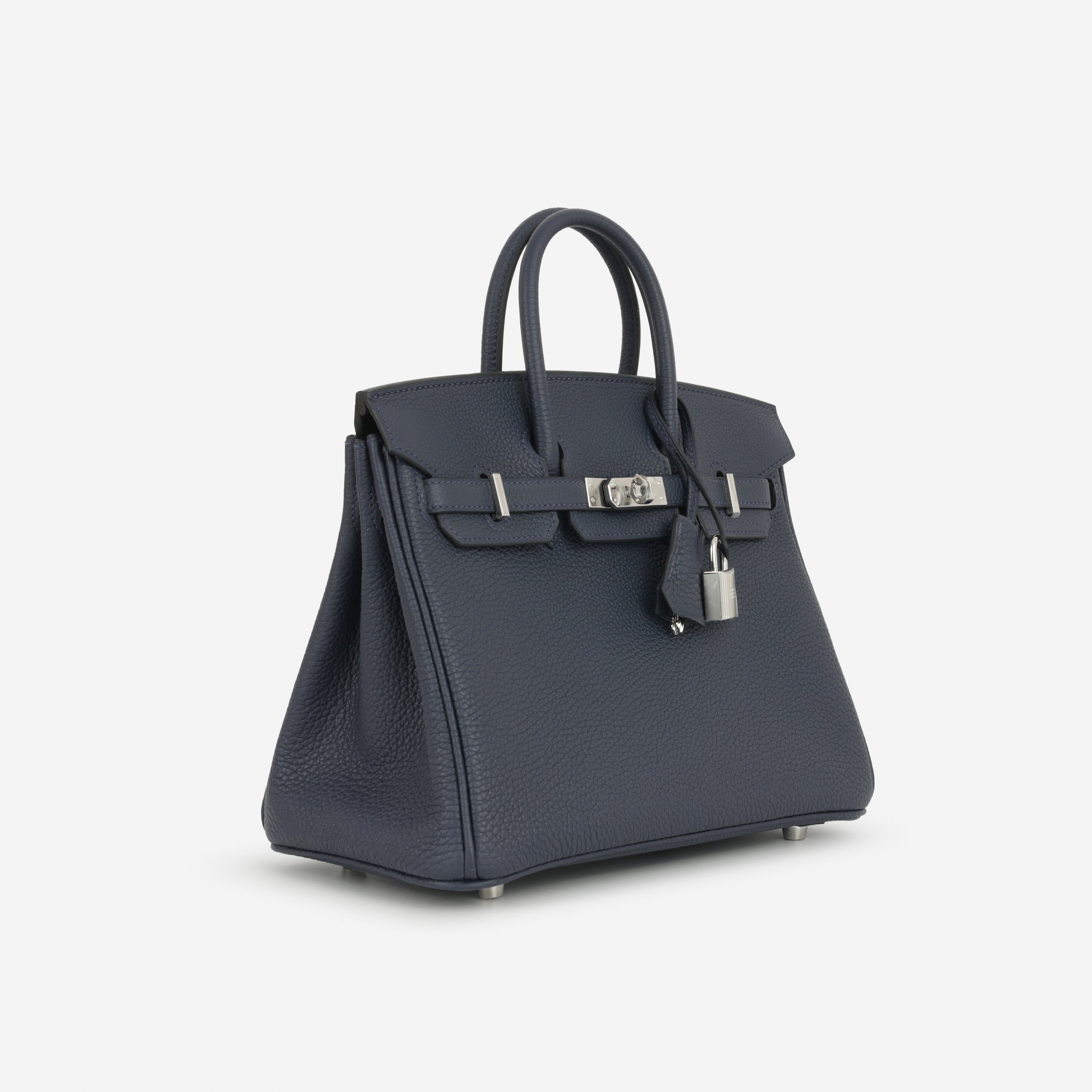Hermès Birkin 25 - Bleu Nuit Togo | Palladium Hardware