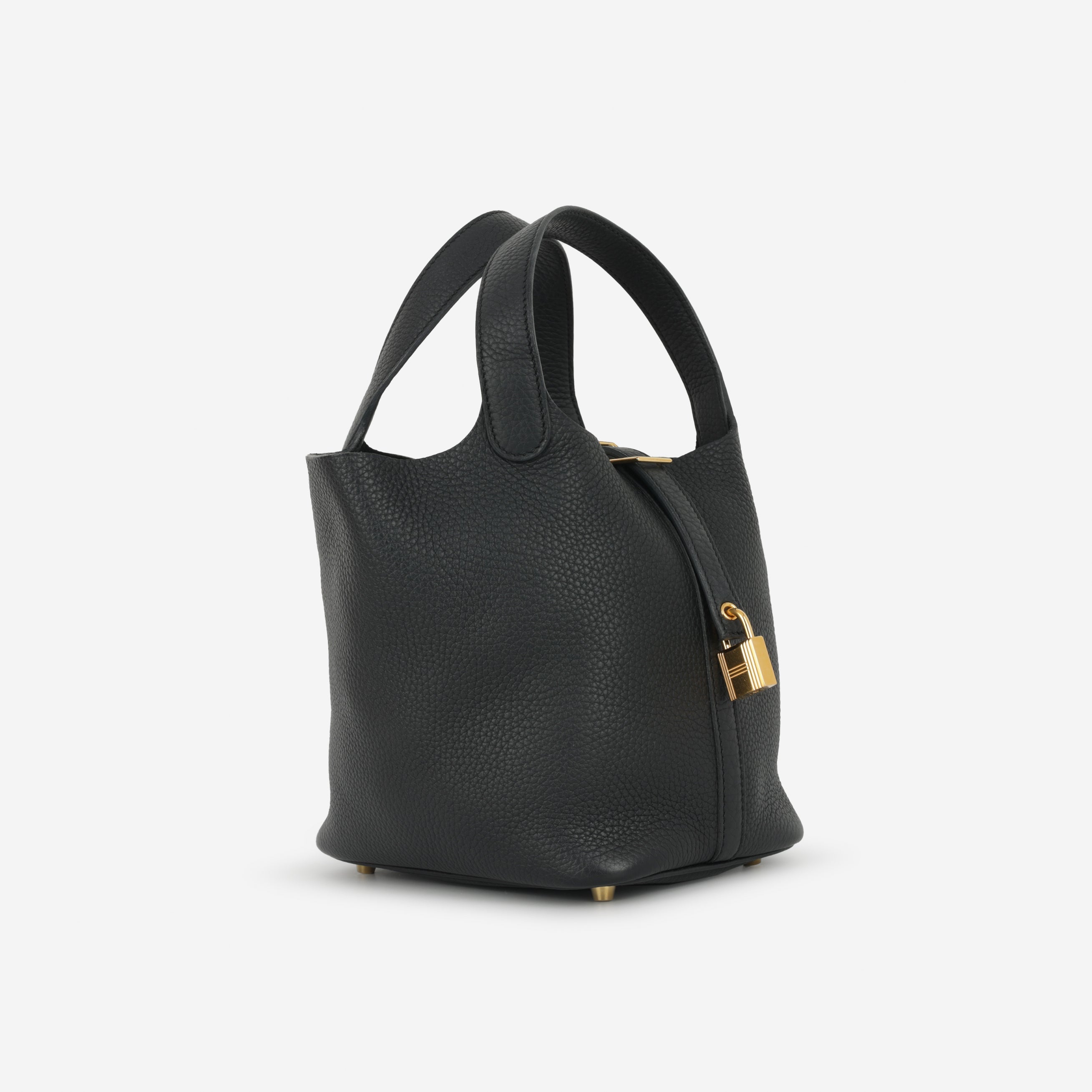 Hermès Picotin 18 - Black Clemence | Gold Hardware