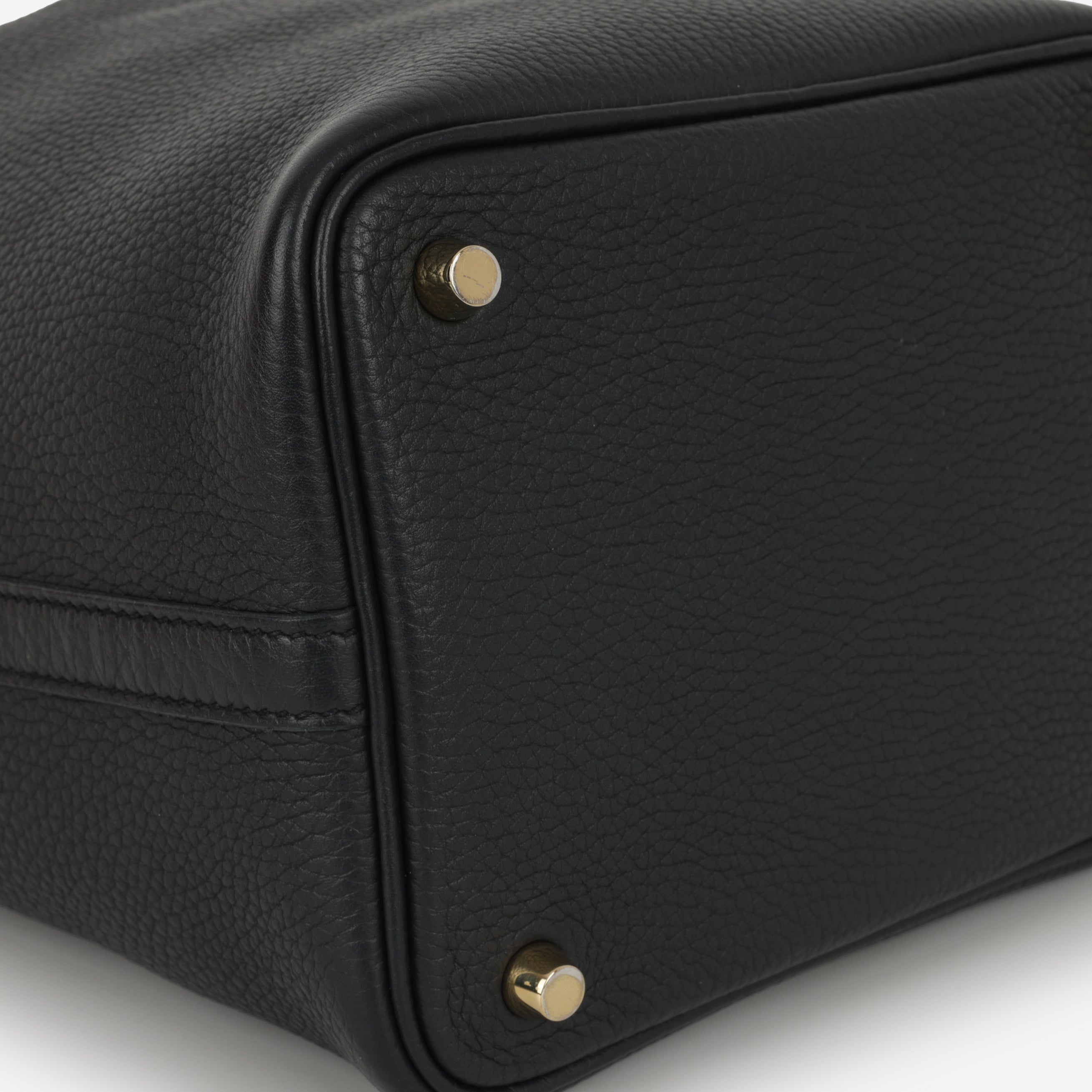 Hermès Picotin 18 - Black Clemence | Gold Hardware