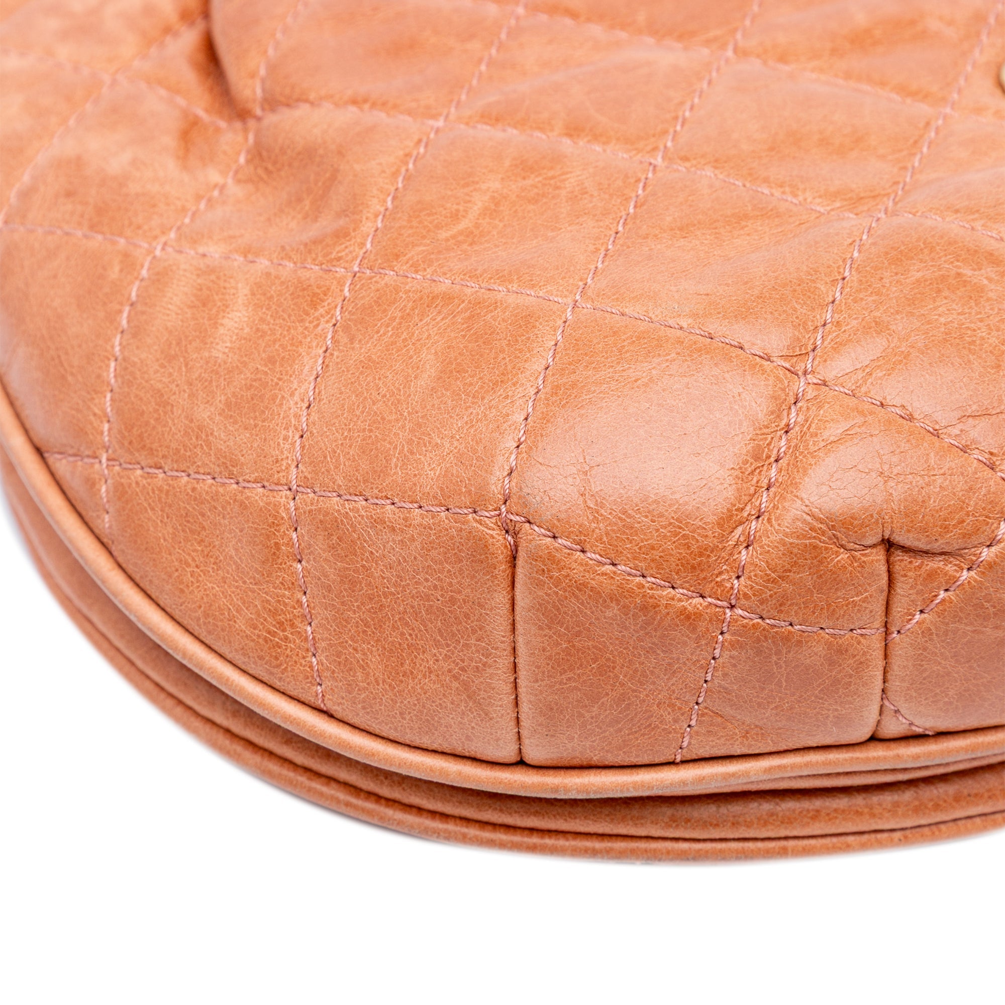 Dubai Messenger Bag Quilted Aged Calfskin Medium