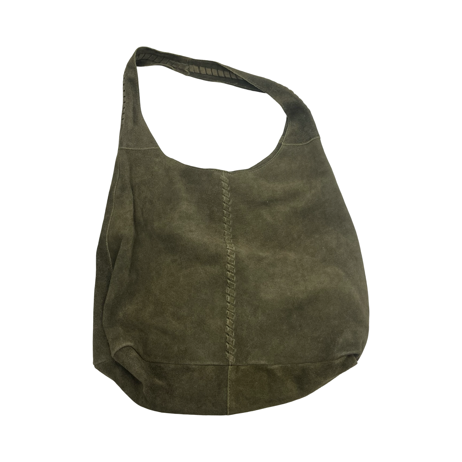 Handbag Leather By Haute Hippie In Green, Size:Medium