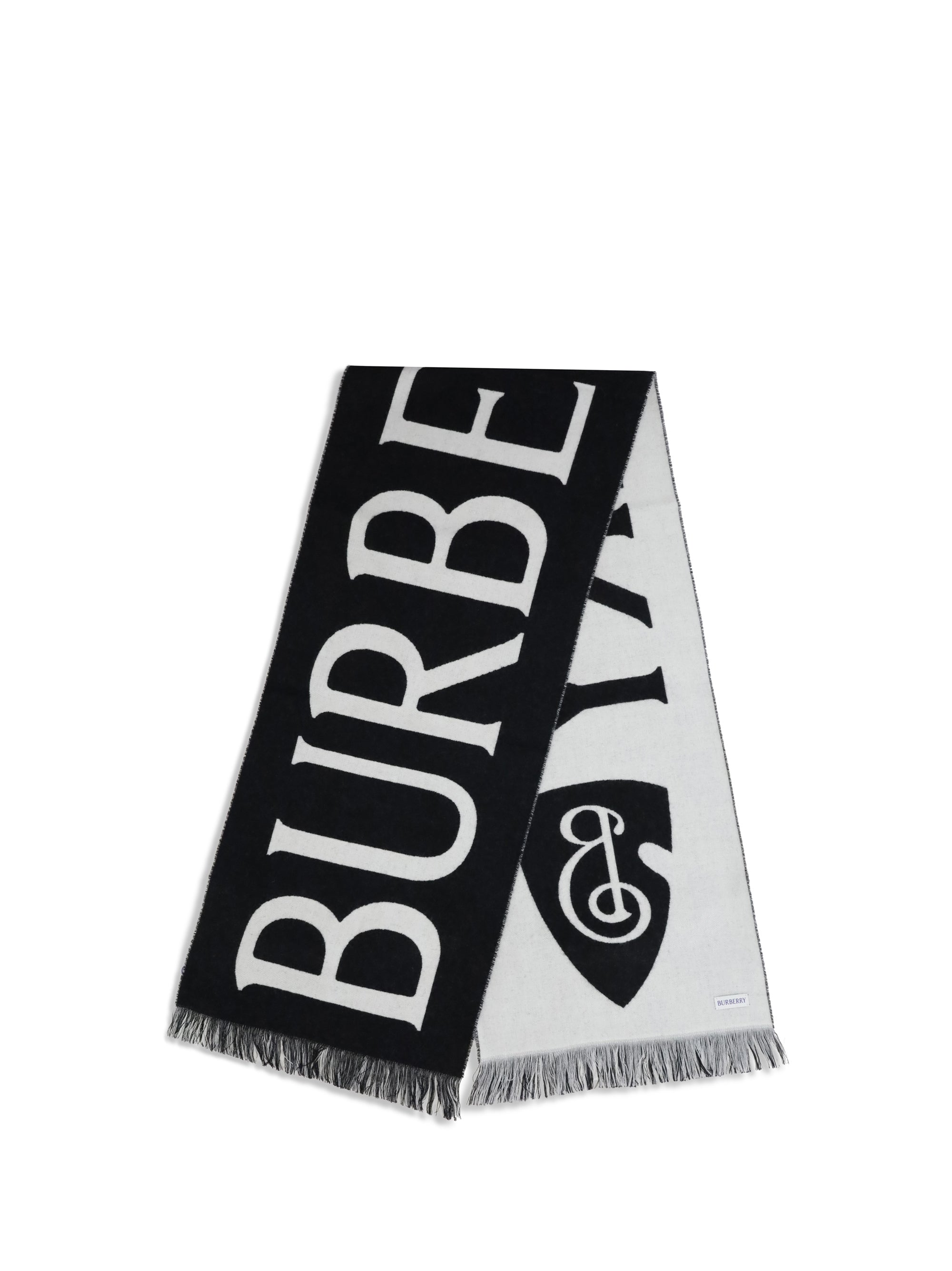 wool logo scarf
