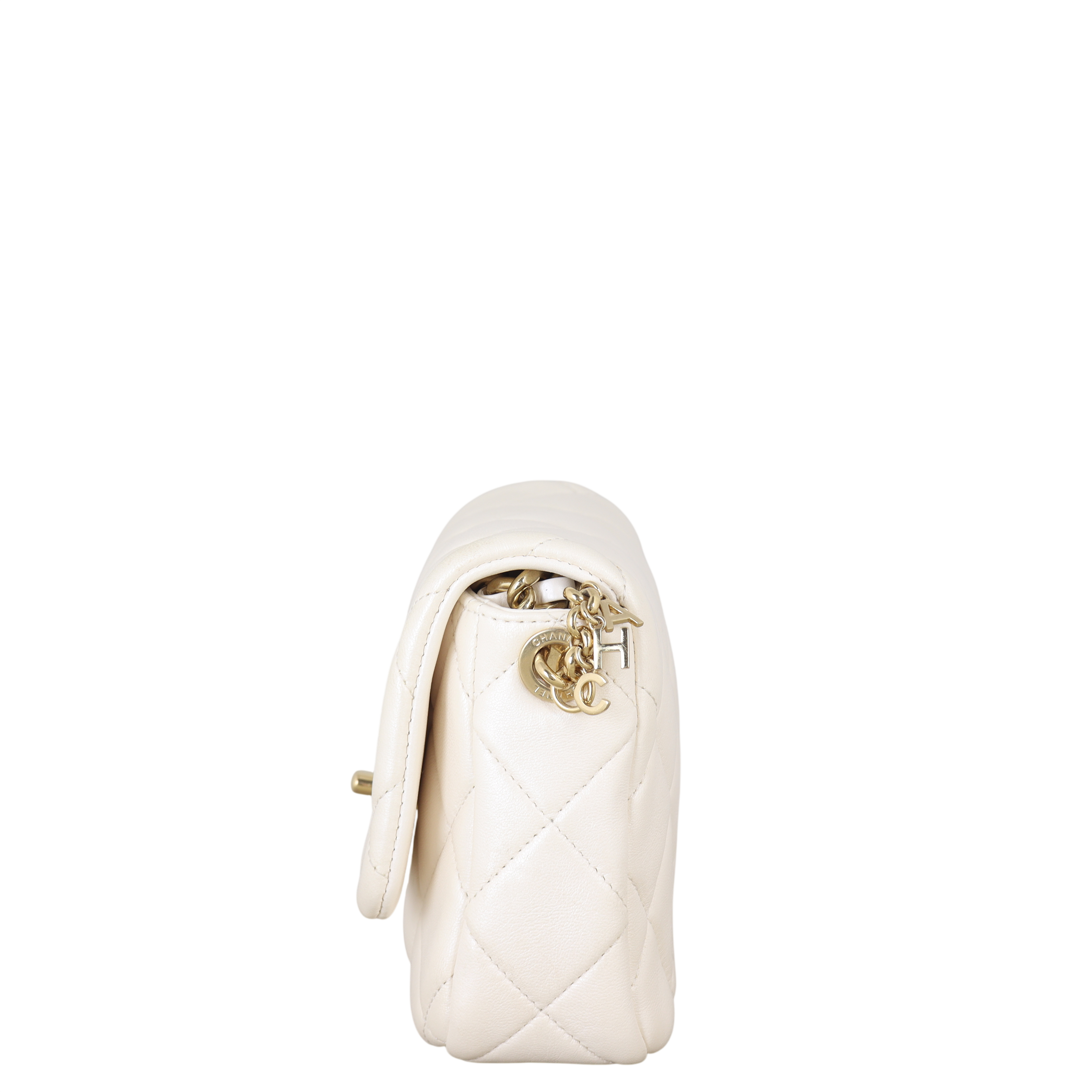 Chanel Letter Charms Chain Flap Mini