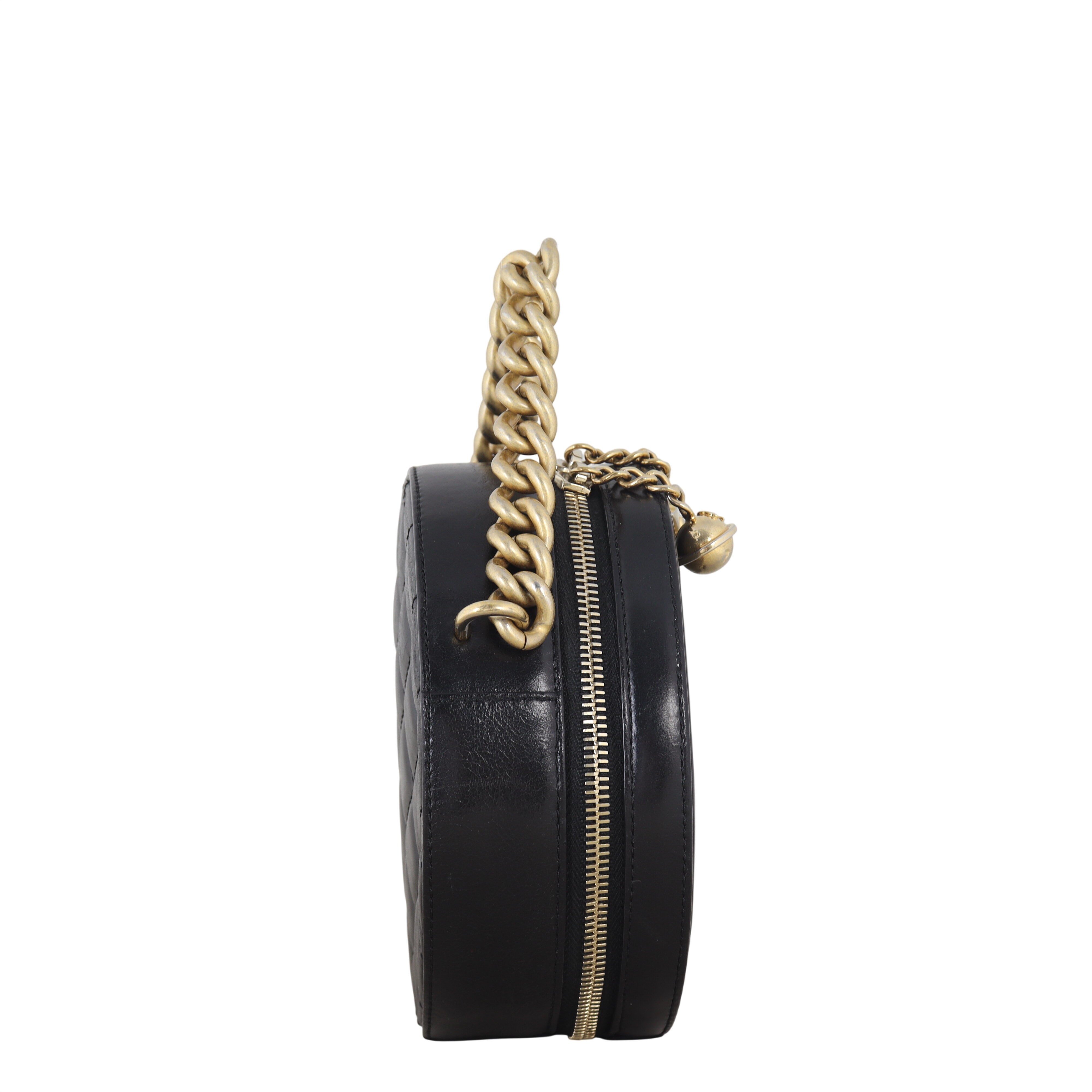 Chanel Round Clutch with Chain
