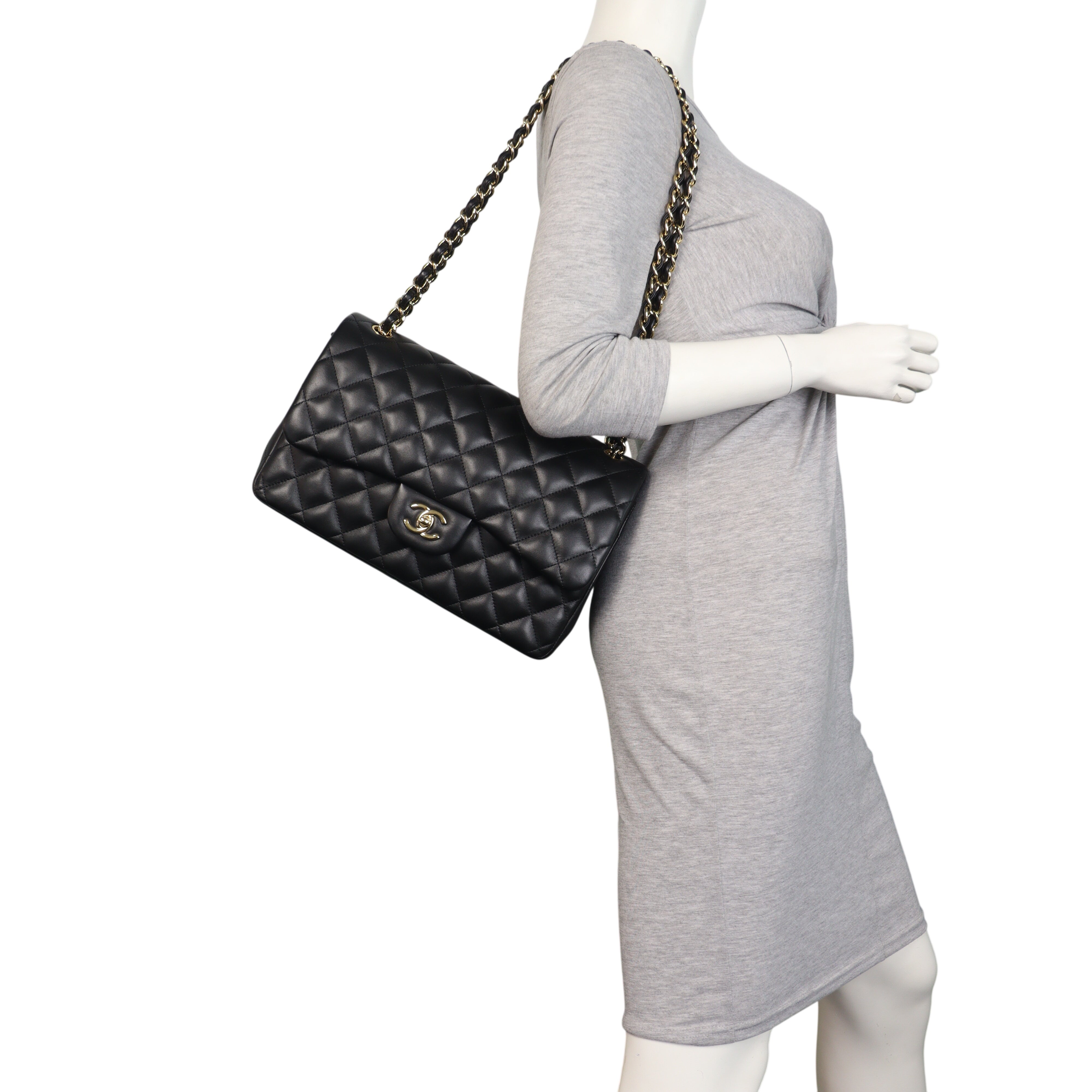 Chanel Classic Double Flap Jumbo Lambskin