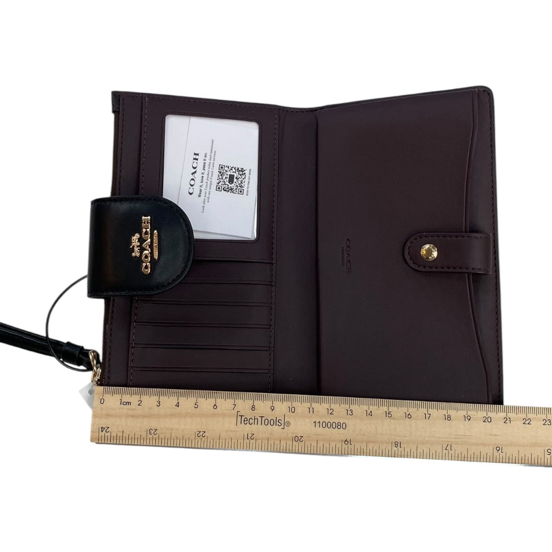 Wristlet Designer By Coach In Brown, Size:Medium