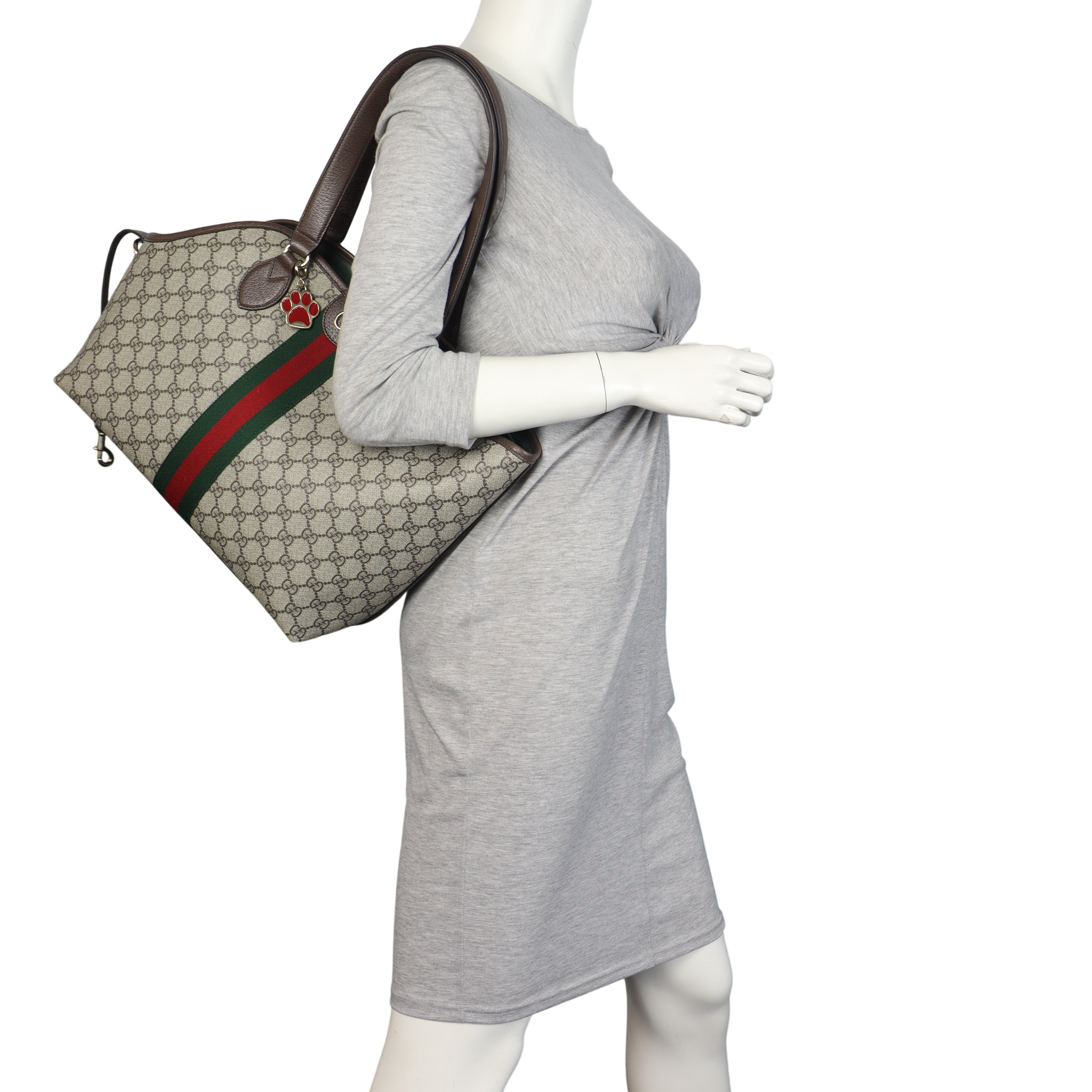 Gucci GG Supreme Small Pet Tote