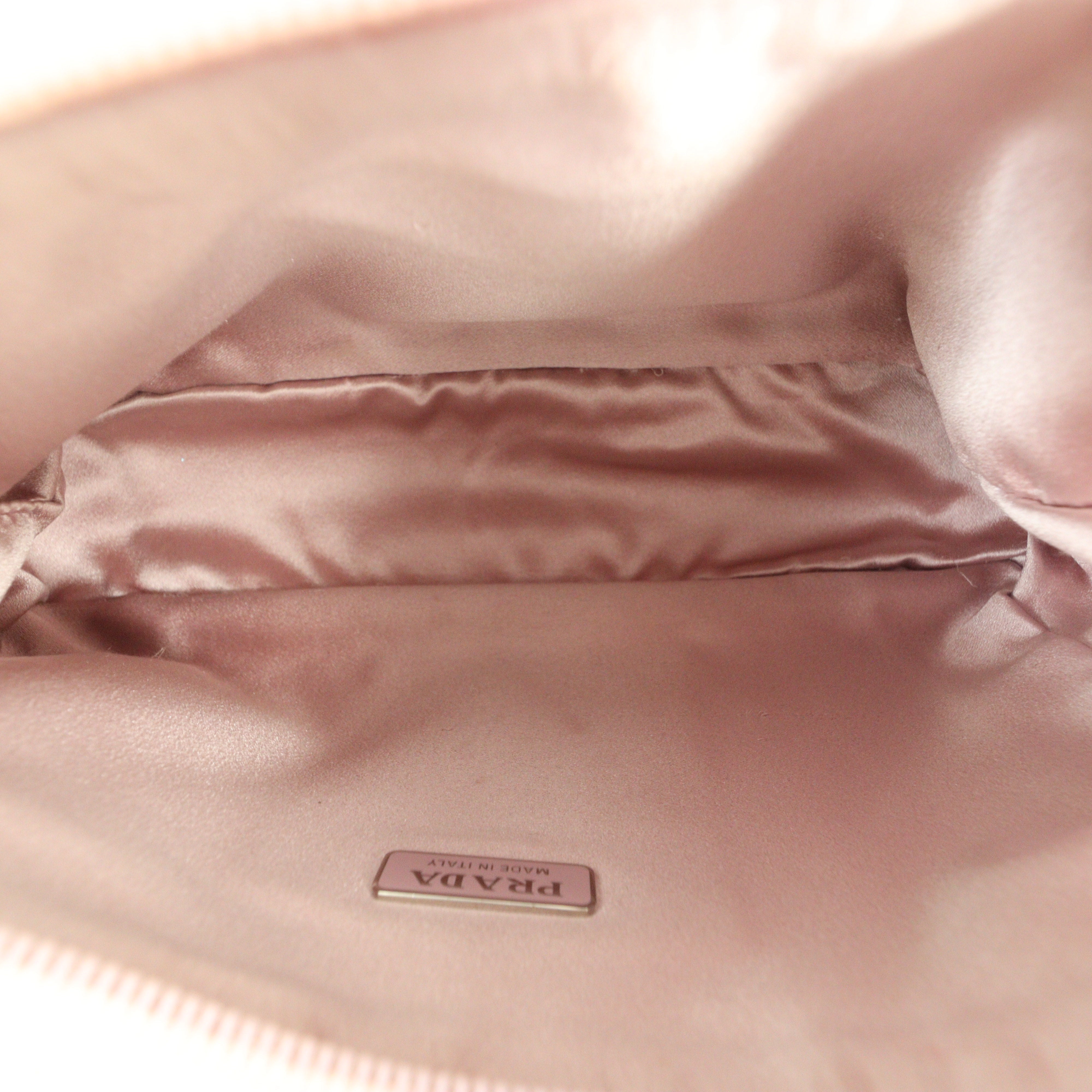 Prada Re-Edition 2000 Satin Crystal Mini Bag