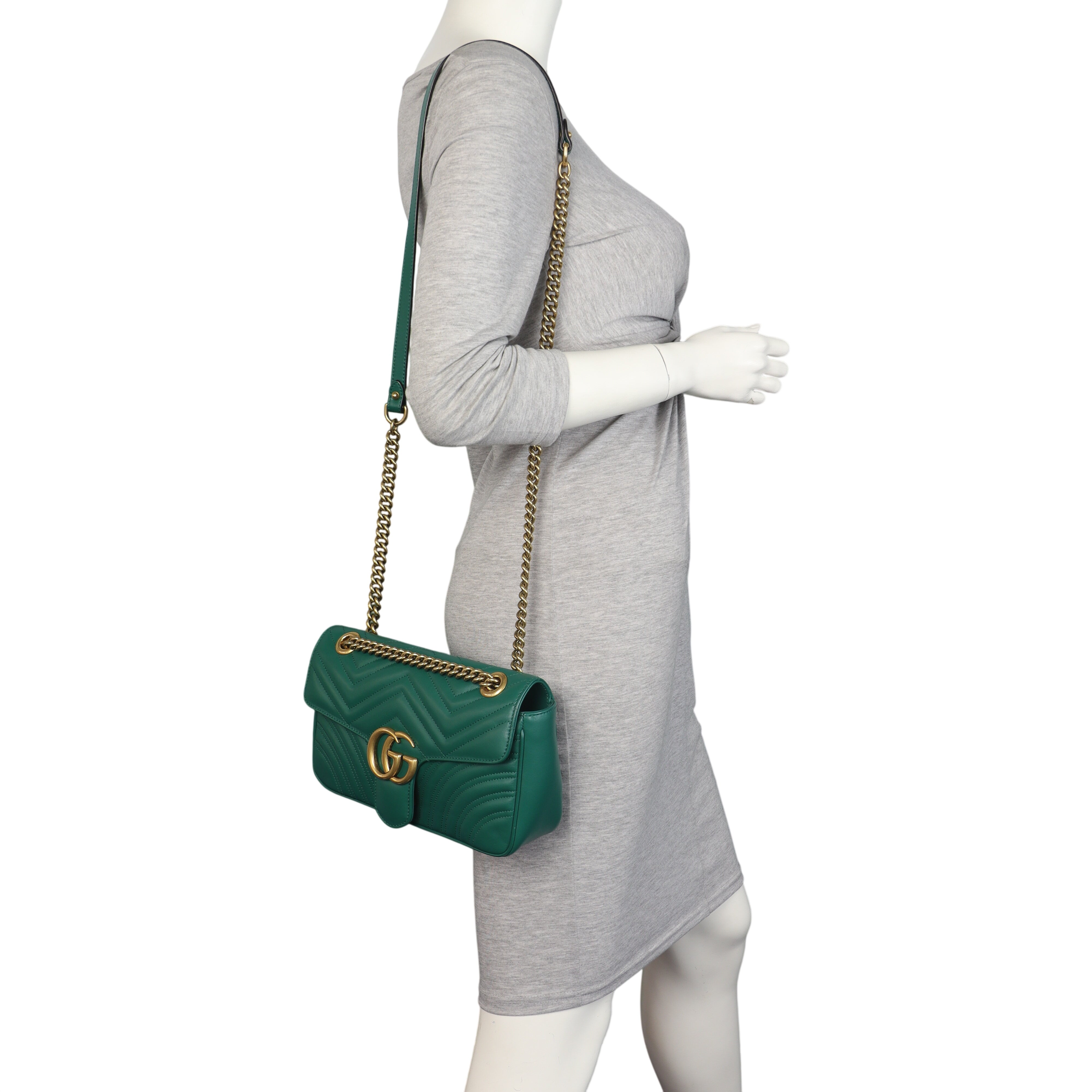 Gucci GG Marmont Matelasse Medium Shoulder Bag